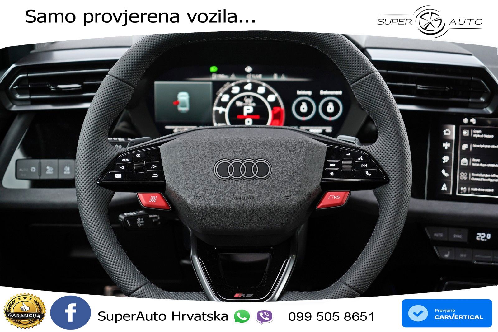 Audi RS3 Sedan 2.5 TFSI (400 KS) quattro S tronic LED+GR SJED+ACC