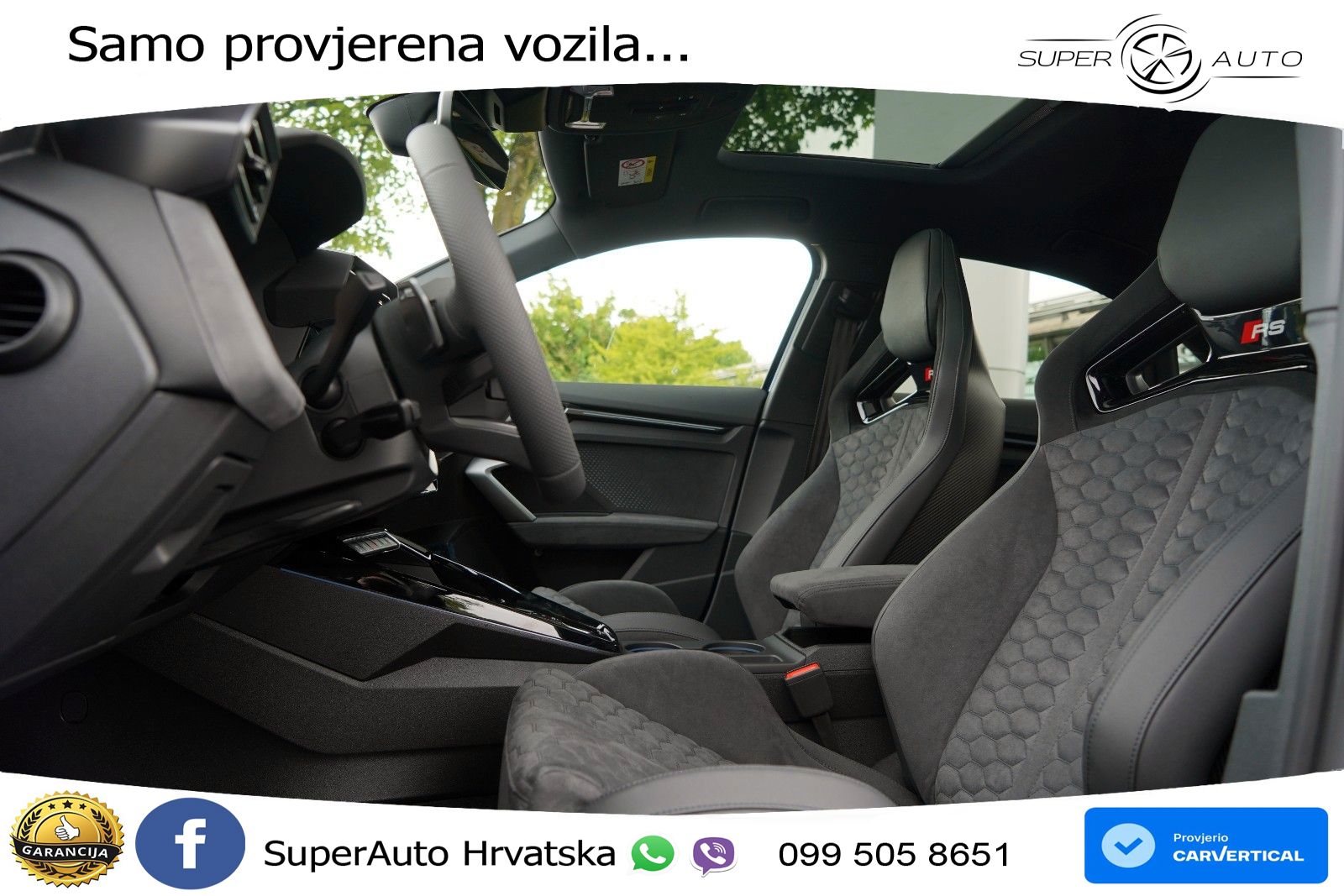 Audi RS3 Sedan 2.5 TFSI (400 KS) quattro S tronic LED+GR SJED+ACC