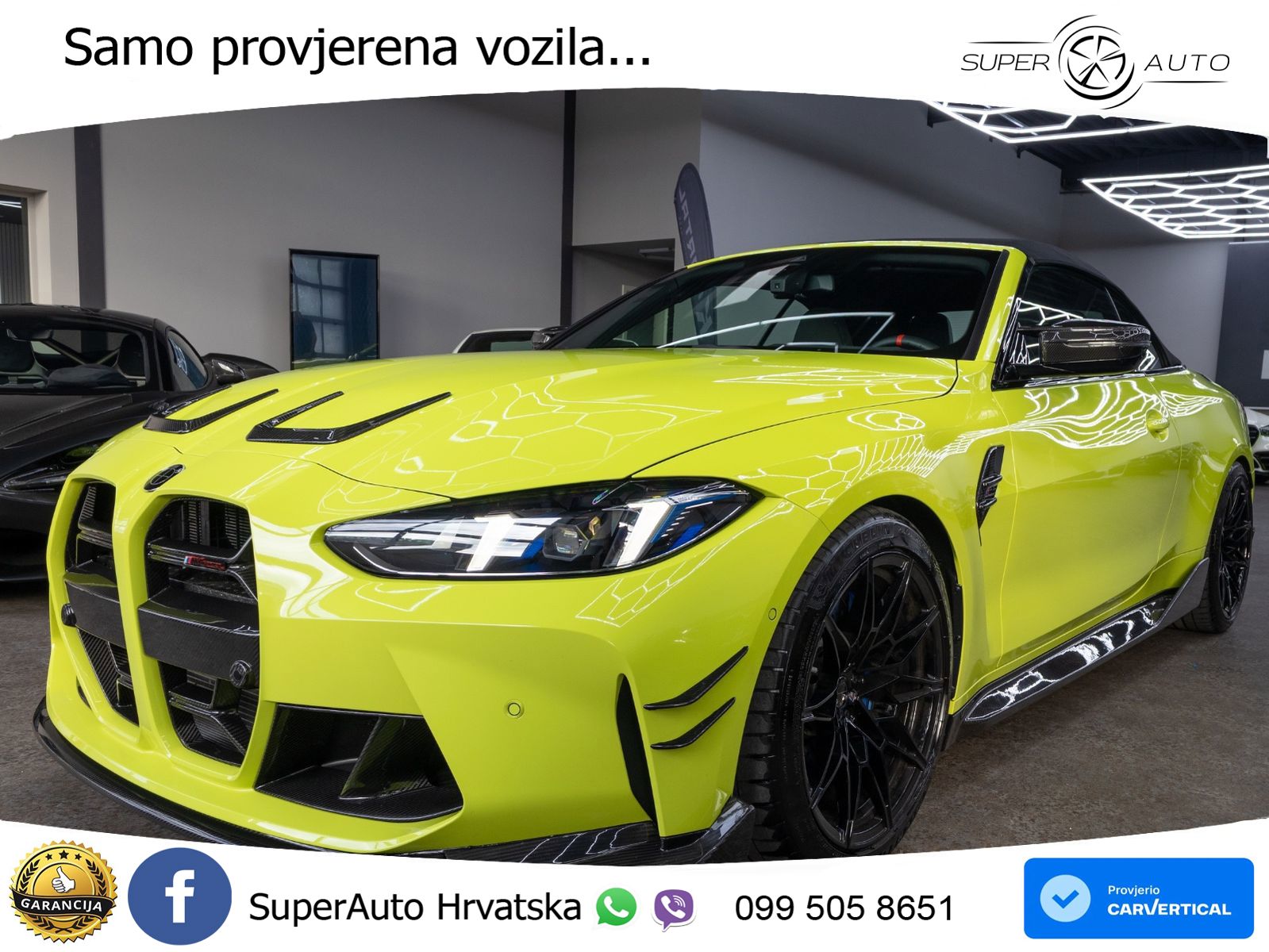 BMW M4 Convertible Competition 3.0 (530 KS) xDrive Steptronic LED+GR SJED+ACC