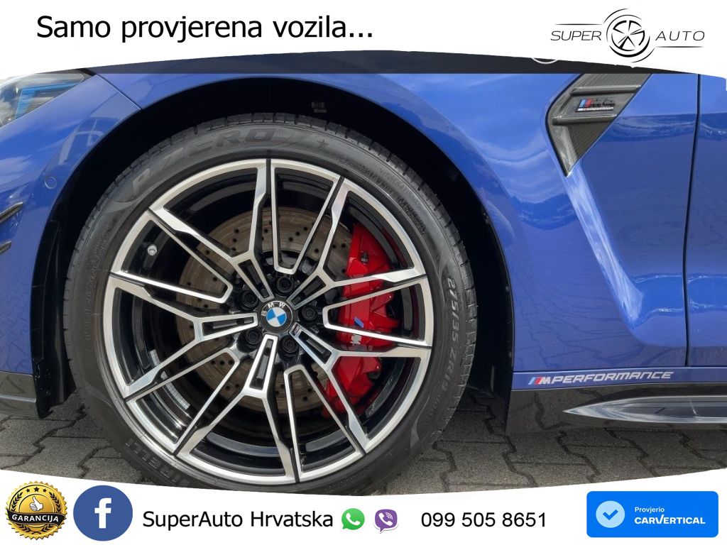 BMW M4 Competition 3.0 (530 KS) xDrive Steptronic LED+GR SJED+ACC