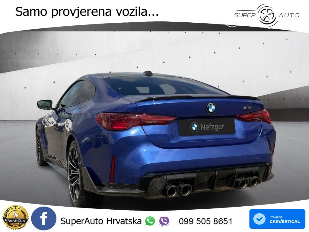 BMW M4 Competition 3.0 (530 KS) xDrive Steptronic LED+GR SJED+ACC