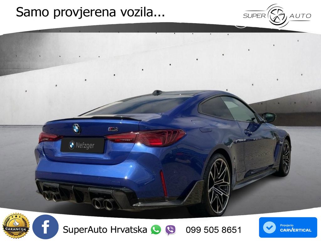 BMW M4 Competition 3.0 (530 KS) xDrive Steptronic LED+GR SJED+ACC