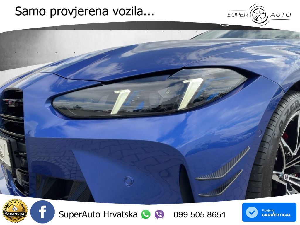 BMW M4 Competition 3.0 (530 KS) xDrive Steptronic LED+GR SJED+ACC