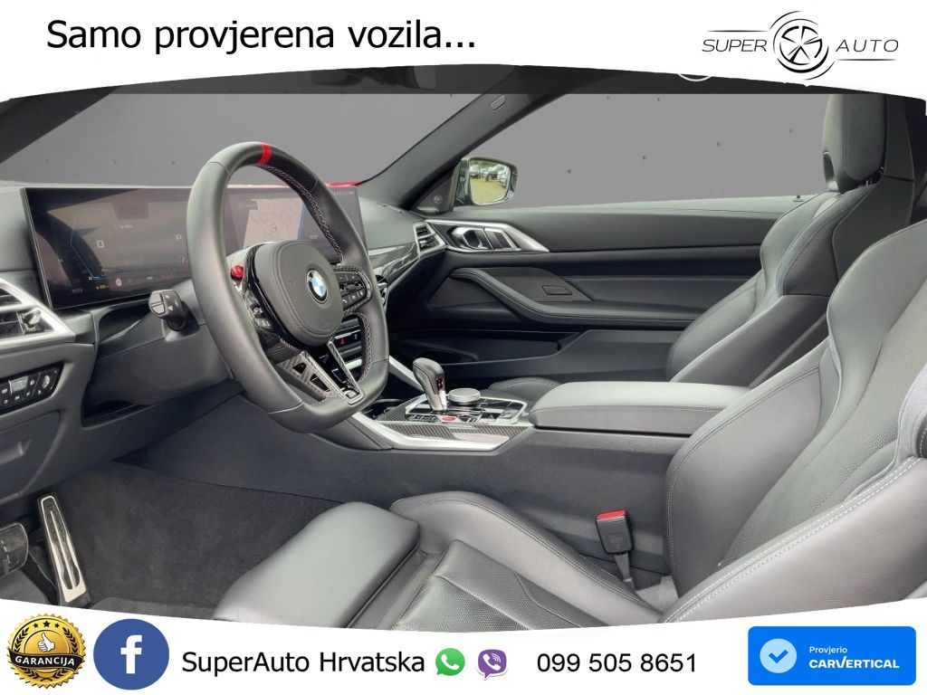 BMW M4 Competition 3.0 (530 KS) xDrive Steptronic LED+GR SJED+ACC
