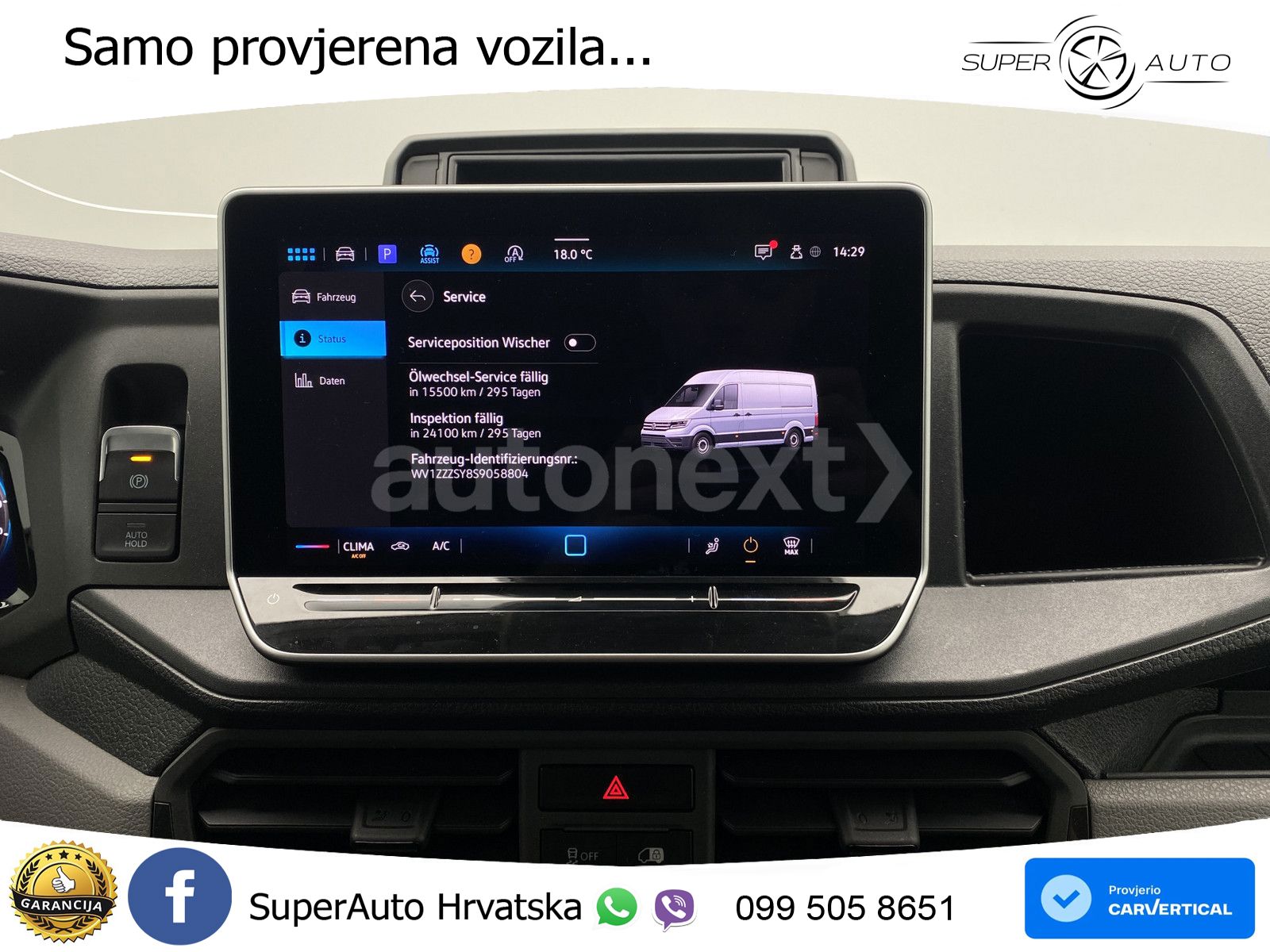 VW Crafter 140 KS