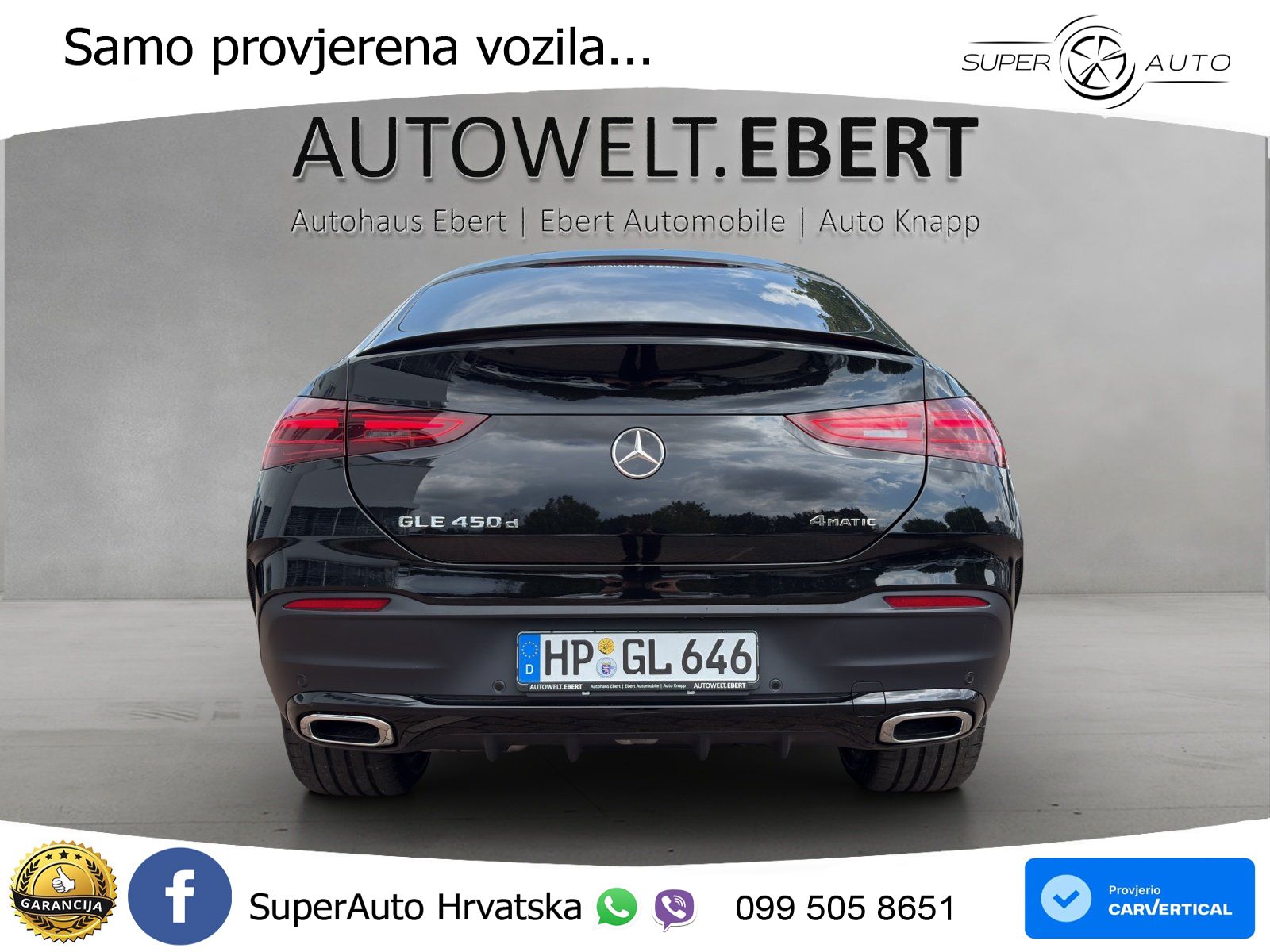 Mercedes GLE Coupe 450d (367 KS) EQ Boost 4MATIC 9G-TRONIC AMG LED+GR SJED+ACC