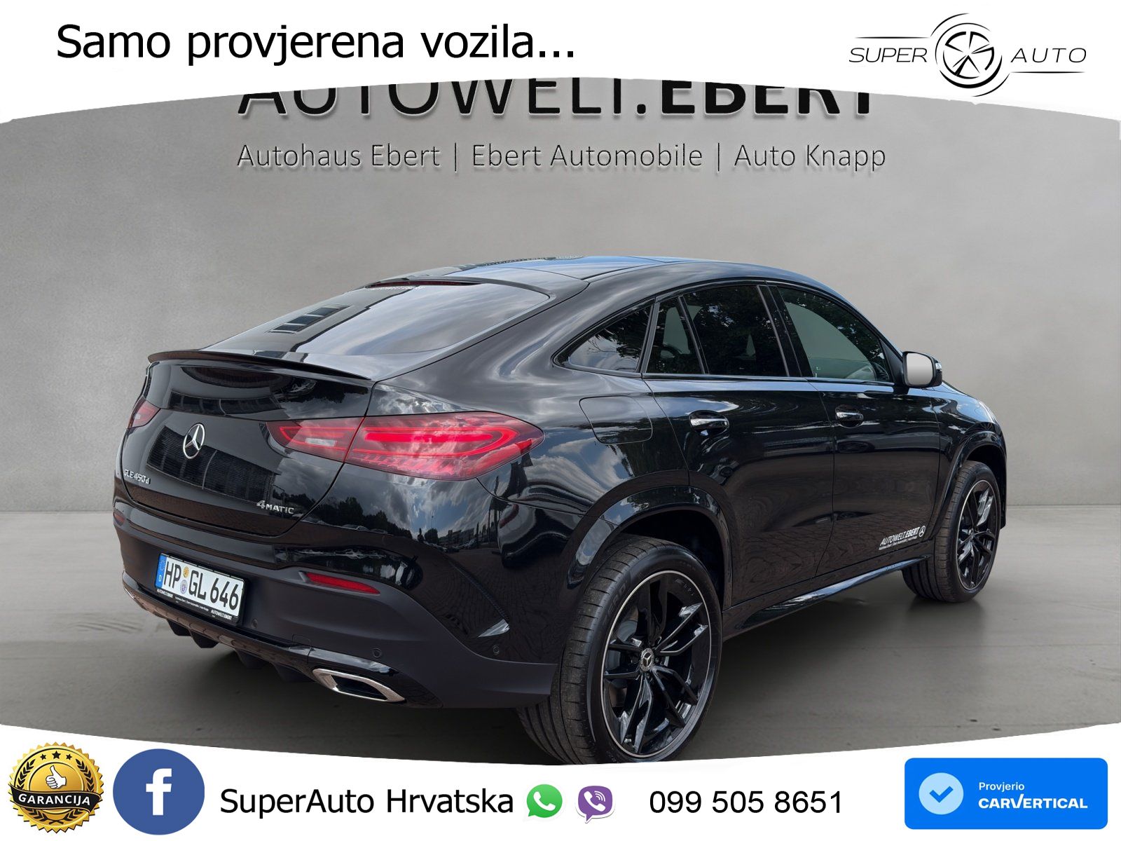 Mercedes GLE Coupe 450d (367 KS) EQ Boost 4MATIC 9G-TRONIC AMG LED+GR SJED+ACC