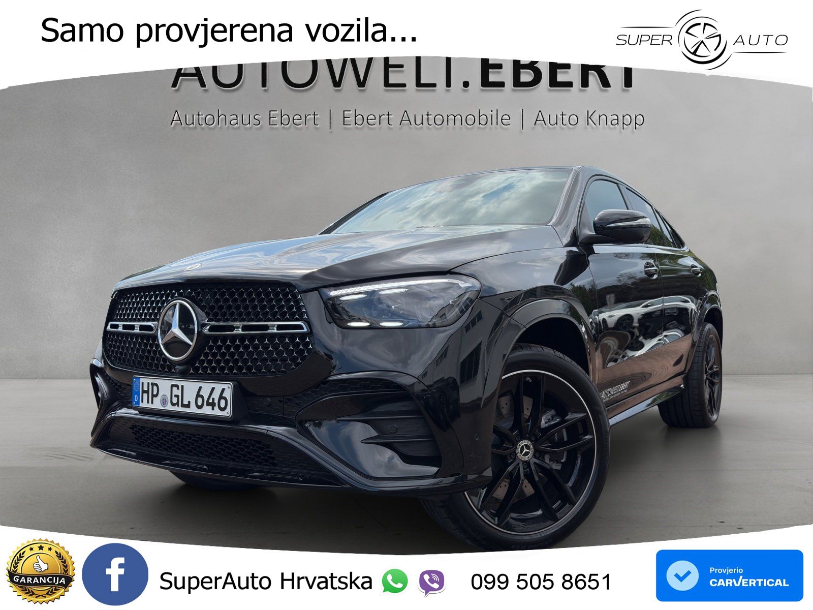 Mercedes GLE Coupe 450d (367 KS) EQ Boost 4MATIC 9G-TRONIC AMG LED+GR SJED+ACC