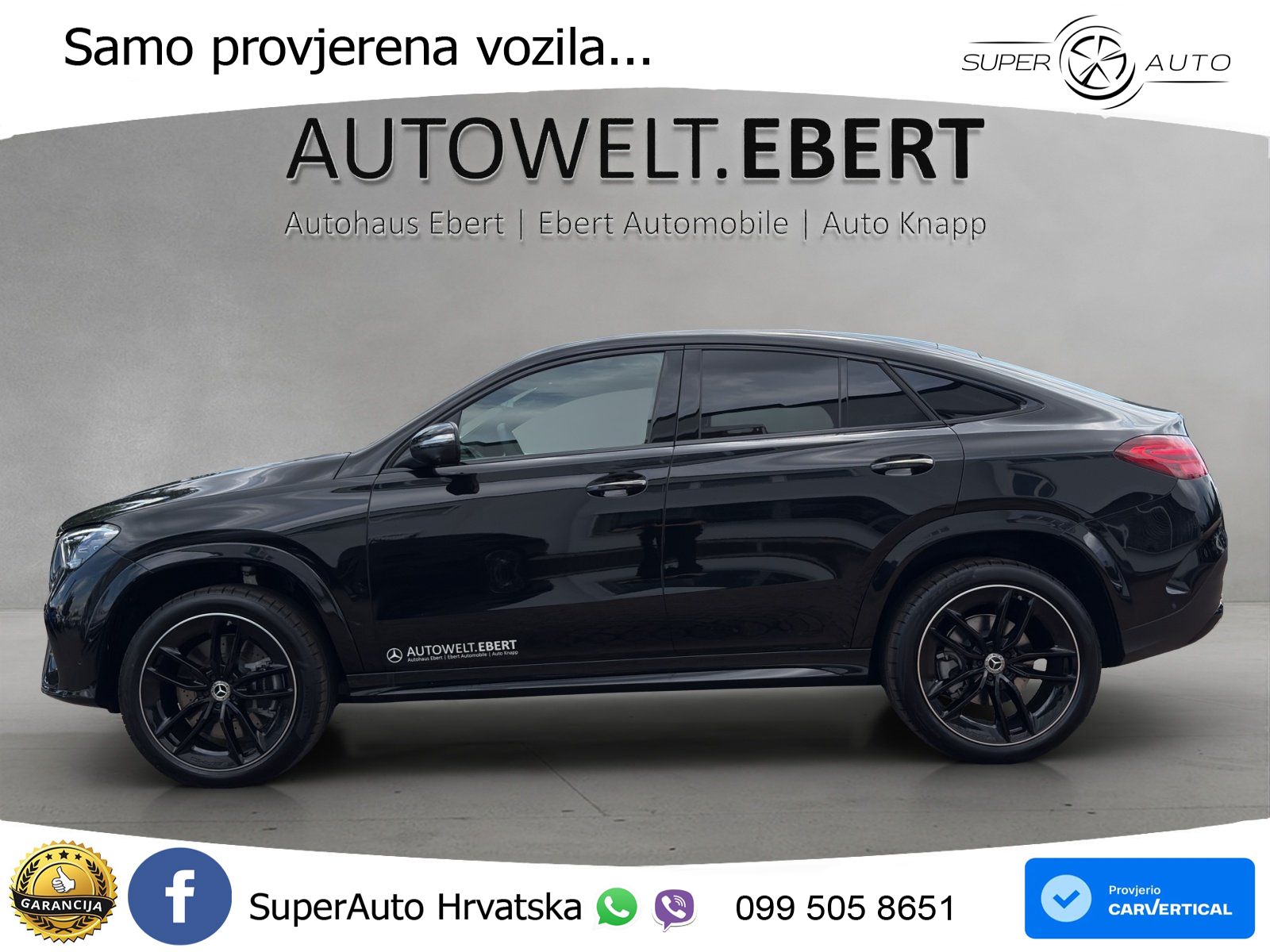 Mercedes GLE Coupe 450d (367 KS) EQ Boost 4MATIC 9G-TRONIC AMG LED+GR SJED+ACC