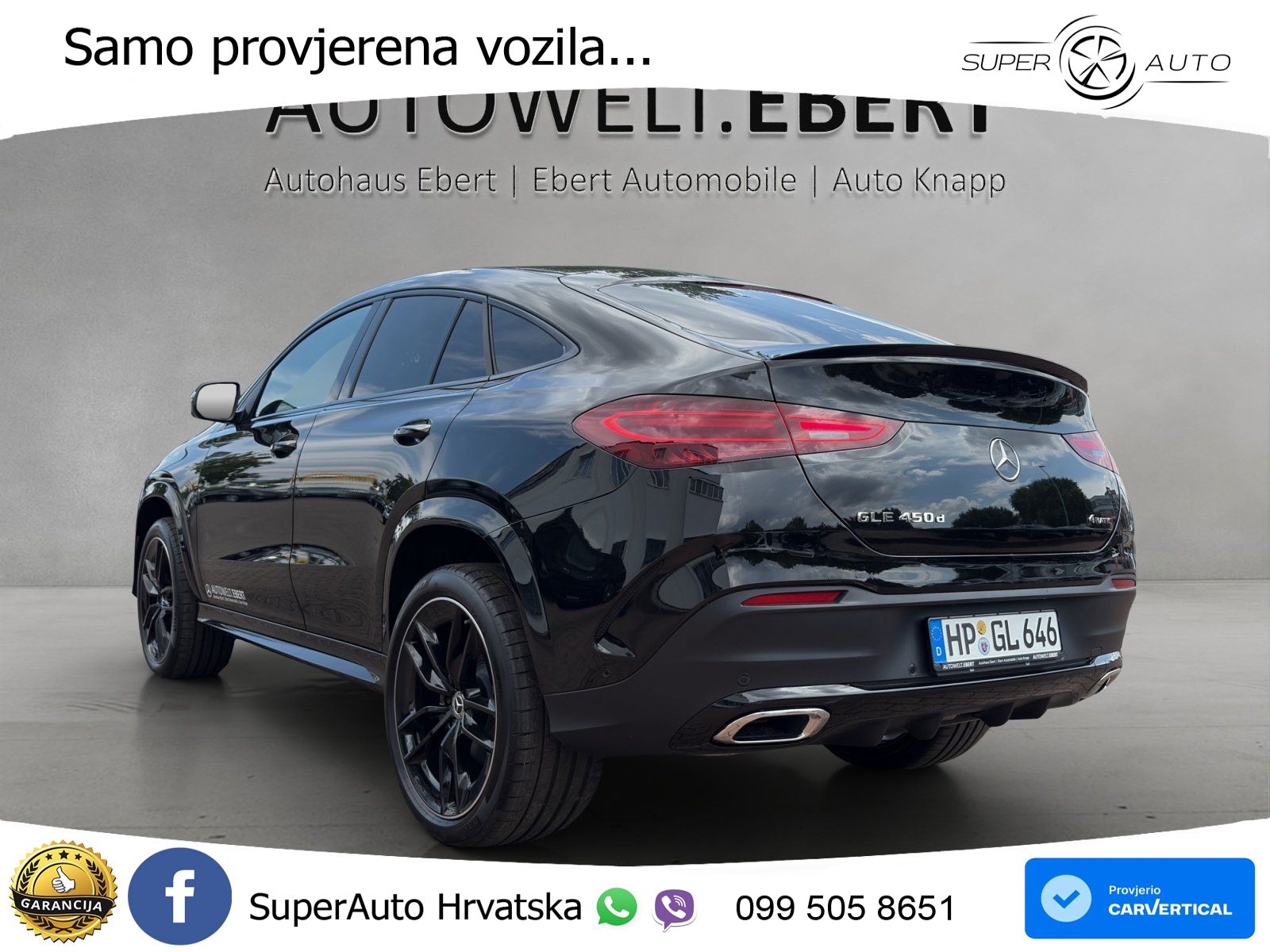 Mercedes GLE Coupe 450d (367 KS) EQ Boost 4MATIC 9G-TRONIC AMG LED+GR SJED+ACC