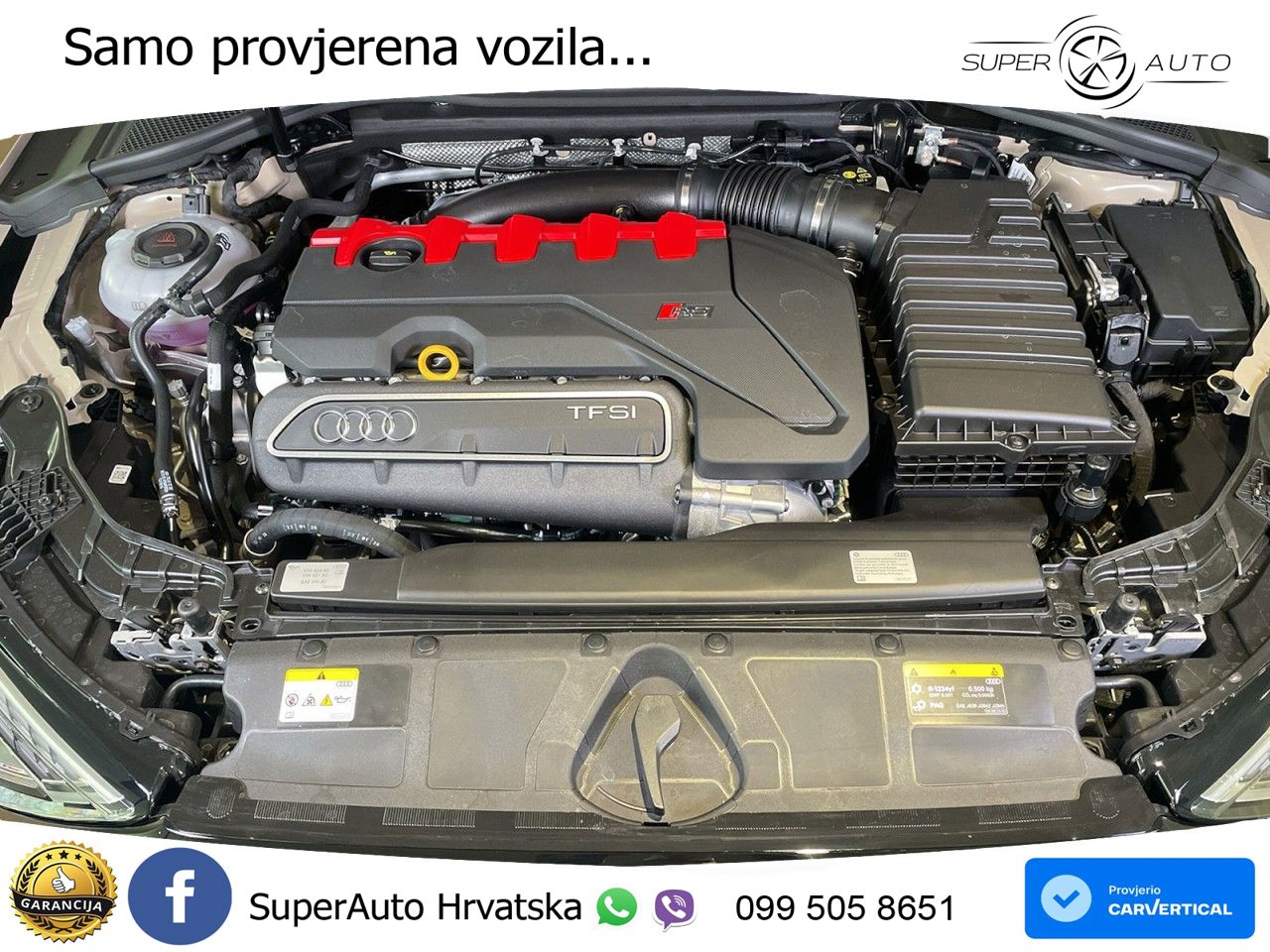 Audi RS3 Sedan 2.5 TFSI (400 KS) quattro S tronic