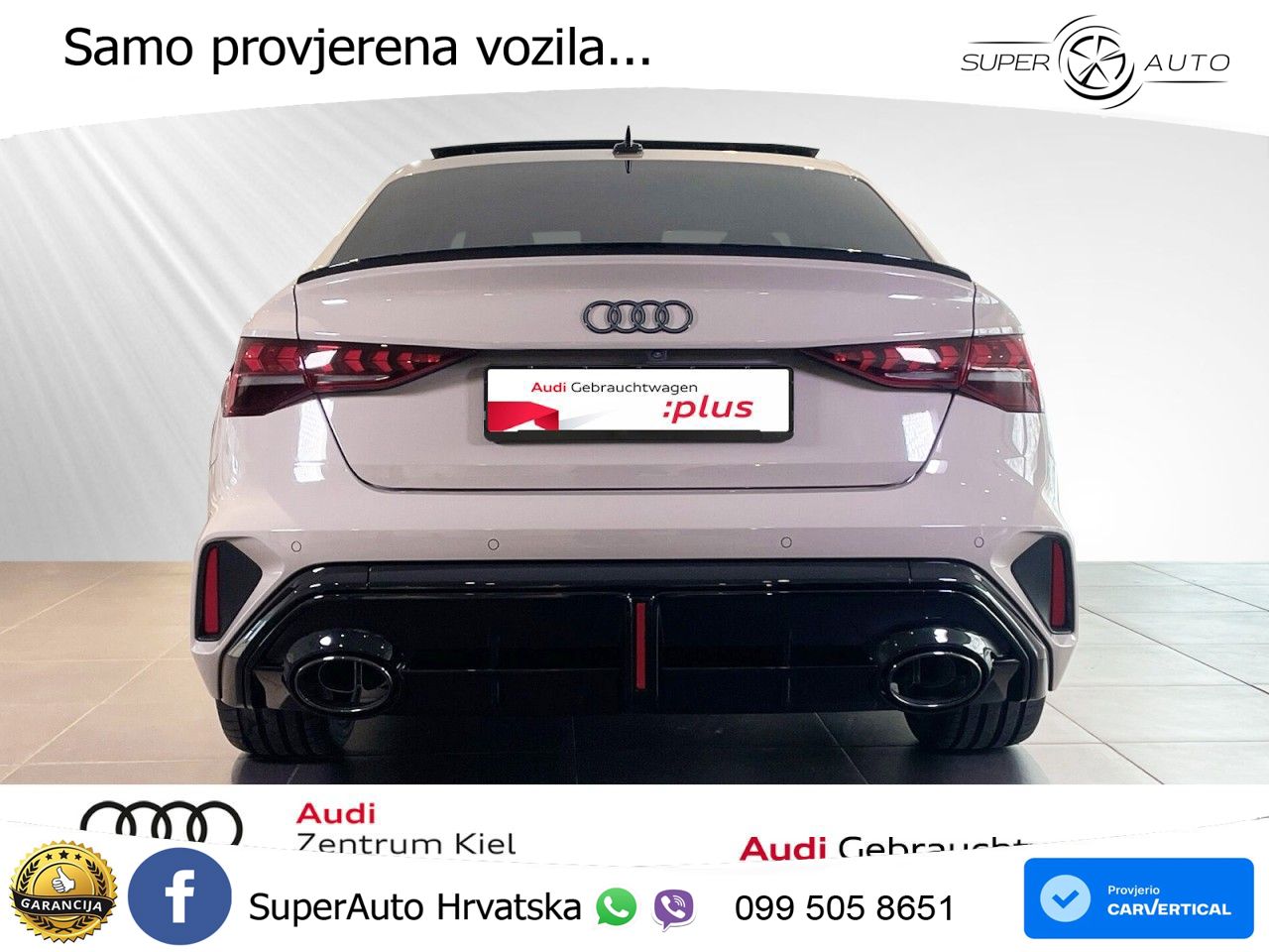 Audi RS3 Sedan 2.5 TFSI (400 KS) quattro S tronic