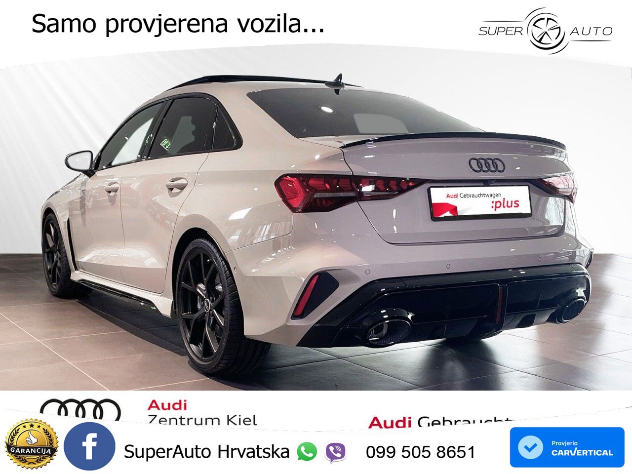 Audi RS3 Sedan 2.5 TFSI (400 KS) quattro S tronic
