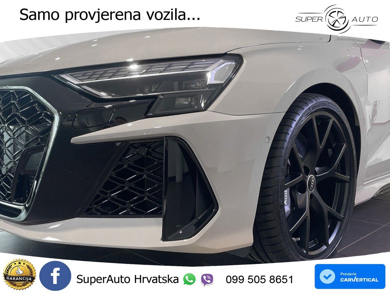 Audi RS3 Sedan 2.5 TFSI (400 KS) quattro S tronic