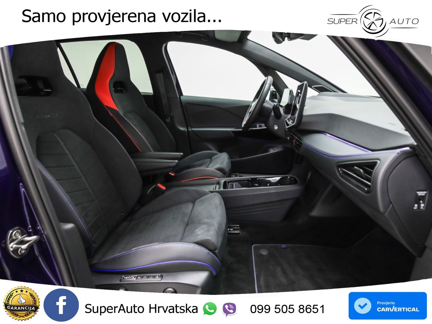 Volkswagen ID.3 GTX Performance 84 kWh (326 KS) LED+GR SJED+ACC