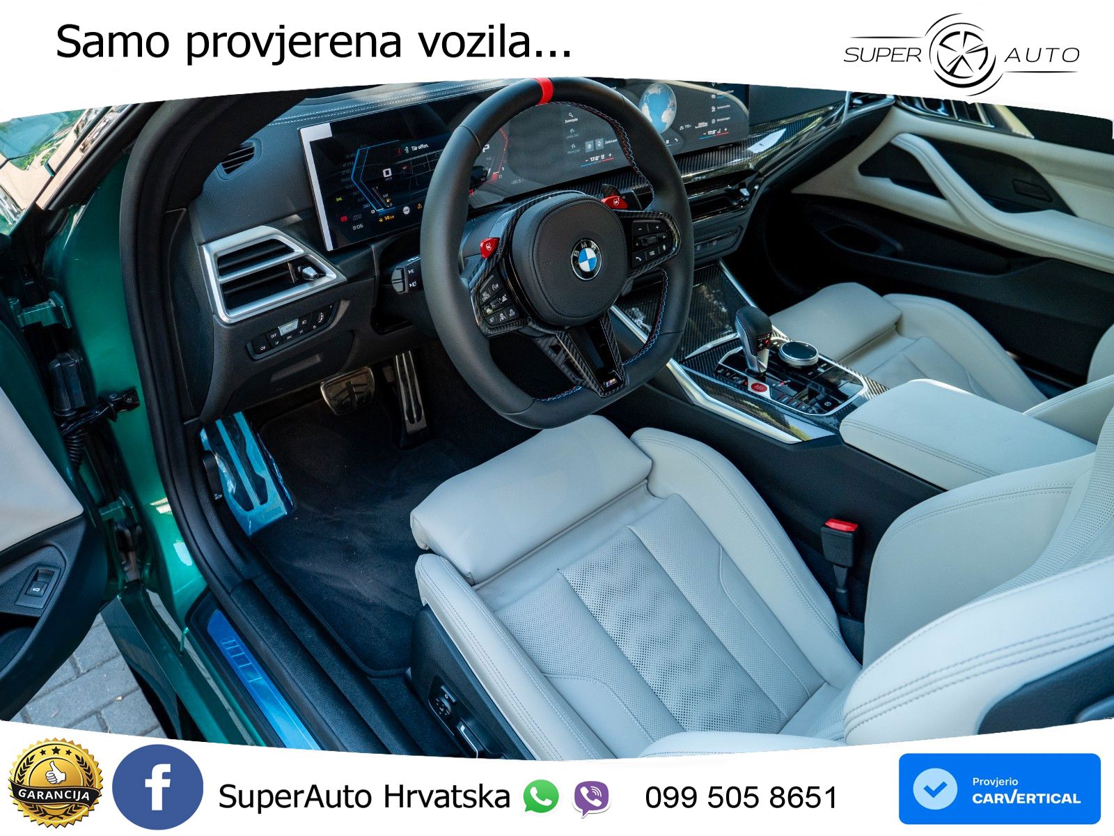 BMW M4 Competition 3.0 (530 KS) xDrive Steptronic LED+GR SJED+ACC