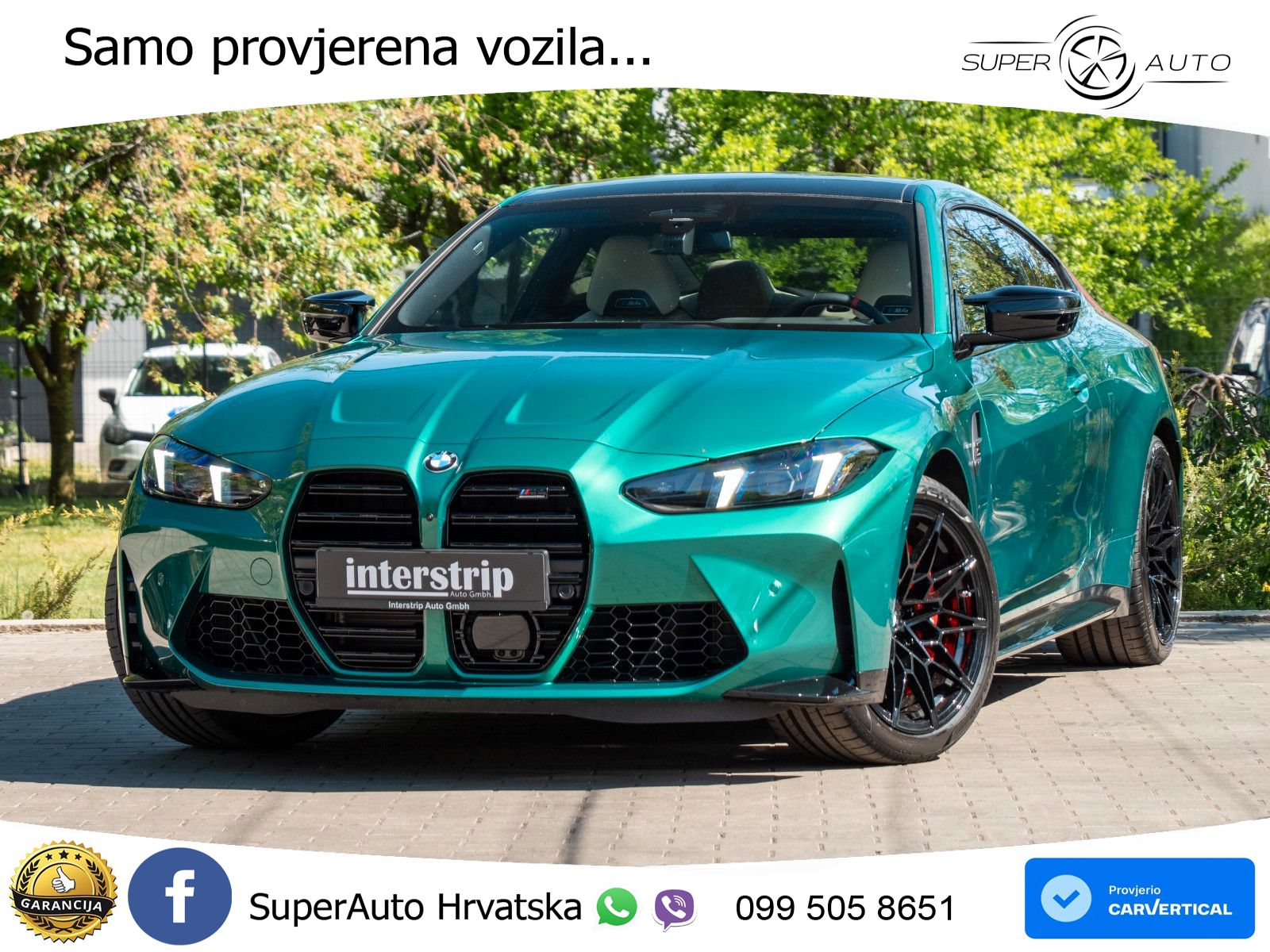 BMW M4 Competition 3.0 (530 KS) xDrive Steptronic LED+GR SJED+ACC