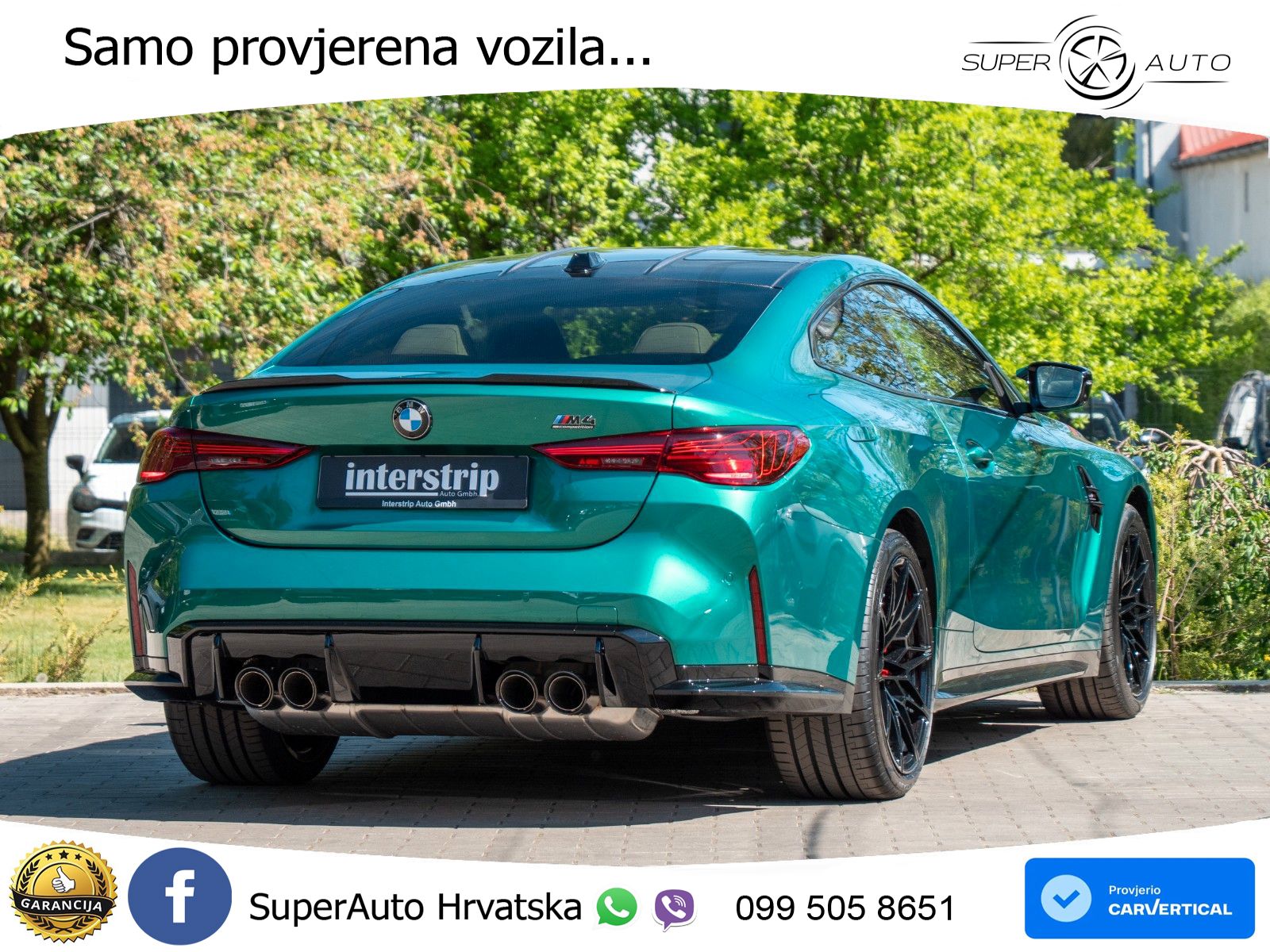 BMW M4 Competition 3.0 (530 KS) xDrive Steptronic LED+GR SJED+ACC