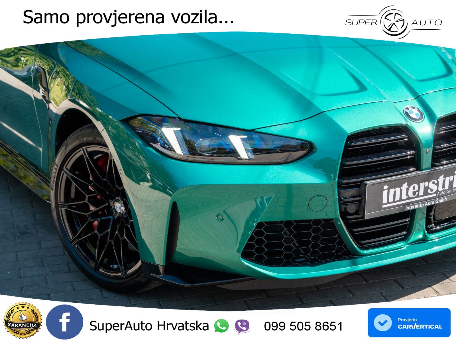BMW M4 Competition 3.0 (530 KS) xDrive Steptronic LED+GR SJED+ACC