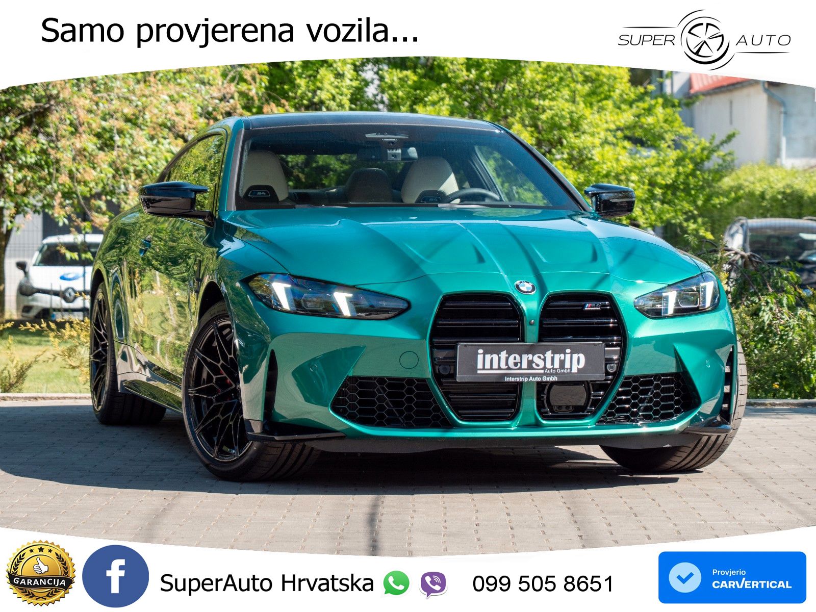 BMW M4 Competition 3.0 (530 KS) xDrive Steptronic LED+GR SJED+ACC