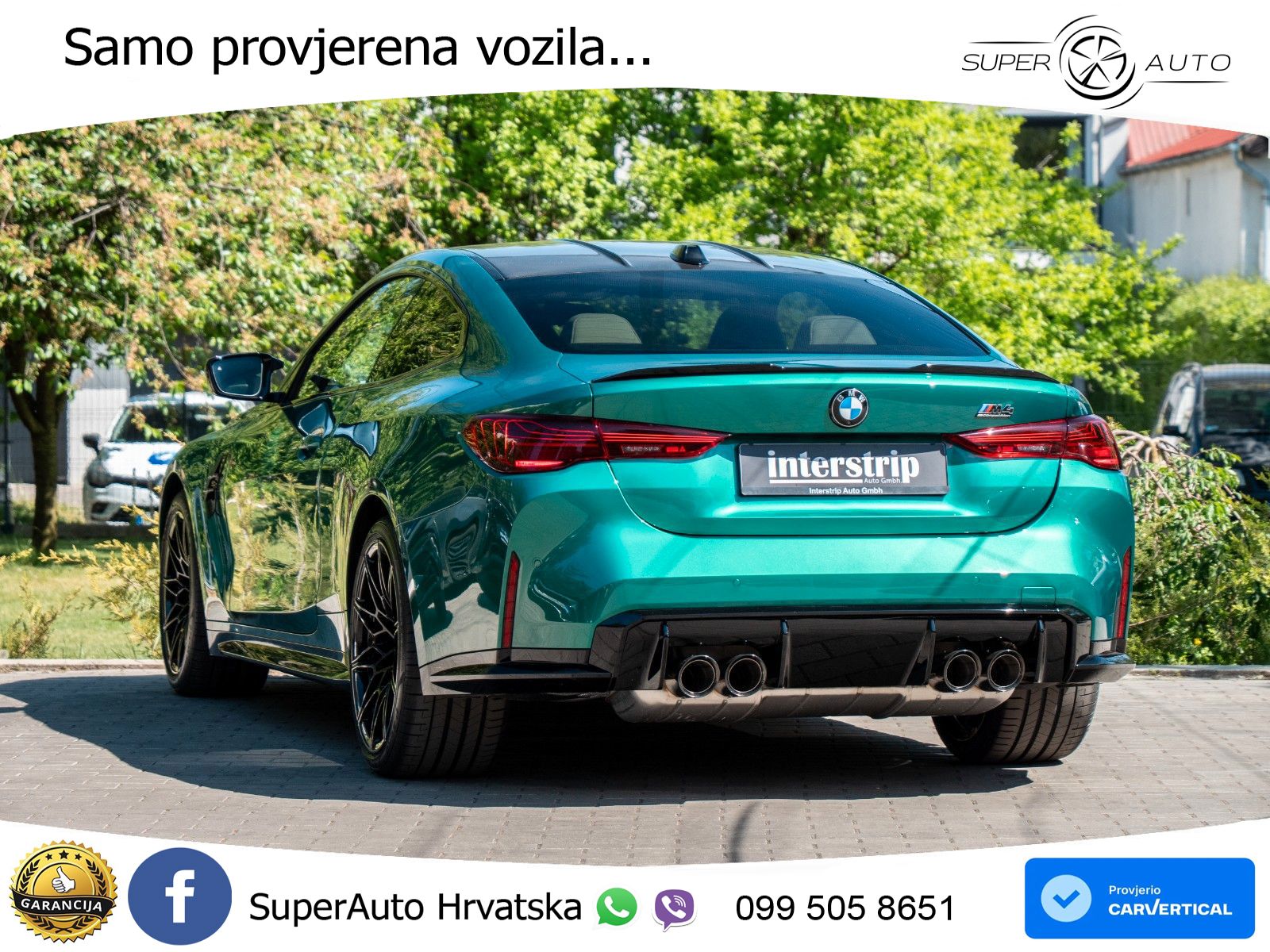BMW M4 Competition 3.0 (530 KS) xDrive Steptronic LED+GR SJED+ACC