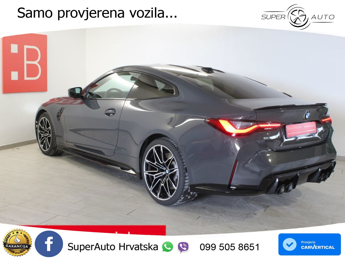 BMW M4 Competition 3.0 (510 KS) xDrive Steptronic LED+GR SJED+ACC