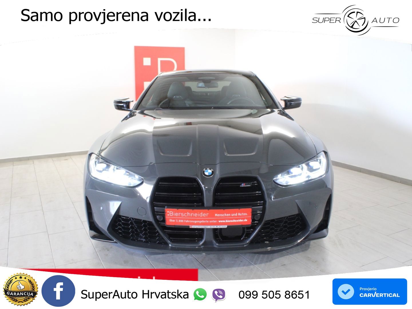 BMW M4 Competition 3.0 (510 KS) xDrive Steptronic LED+GR SJED+ACC