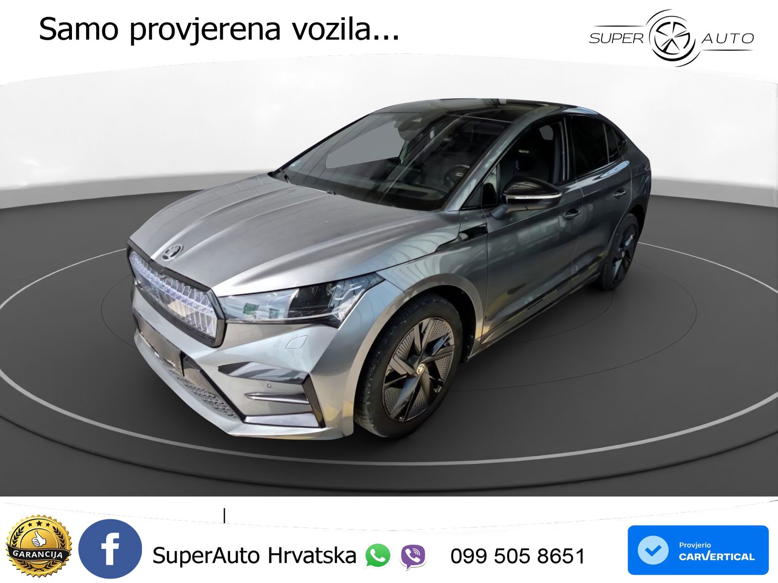 Škoda Enyaq Coupe iV RS 82 kWh (299 KS) AWD Suite LED+GR SJED+ACC