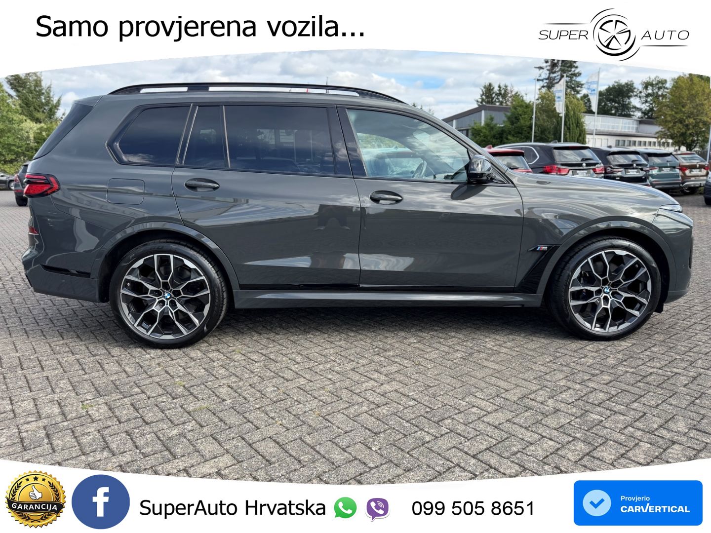 BMW X7 M60i (530 KS) xDrive Steptronic M Sport ZRAČNI+ACC+GR SJED+KAM+PANO