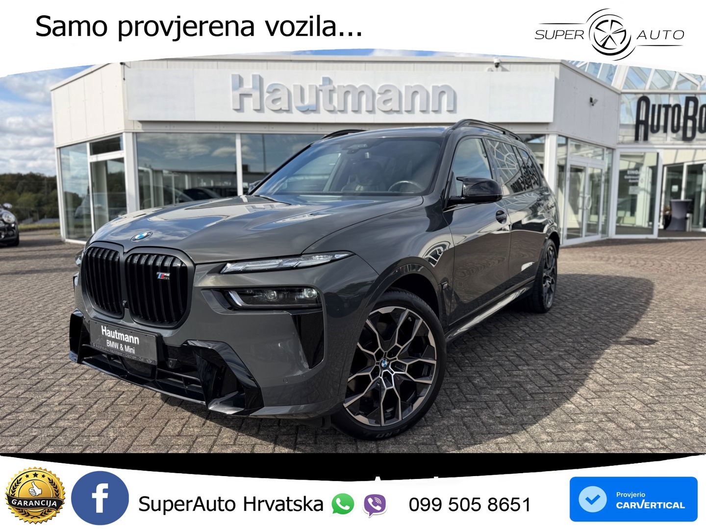 BMW X7 M60i (530 KS) xDrive Steptronic M Sport ZRAČNI+ACC+GR SJED+KAM+PANO