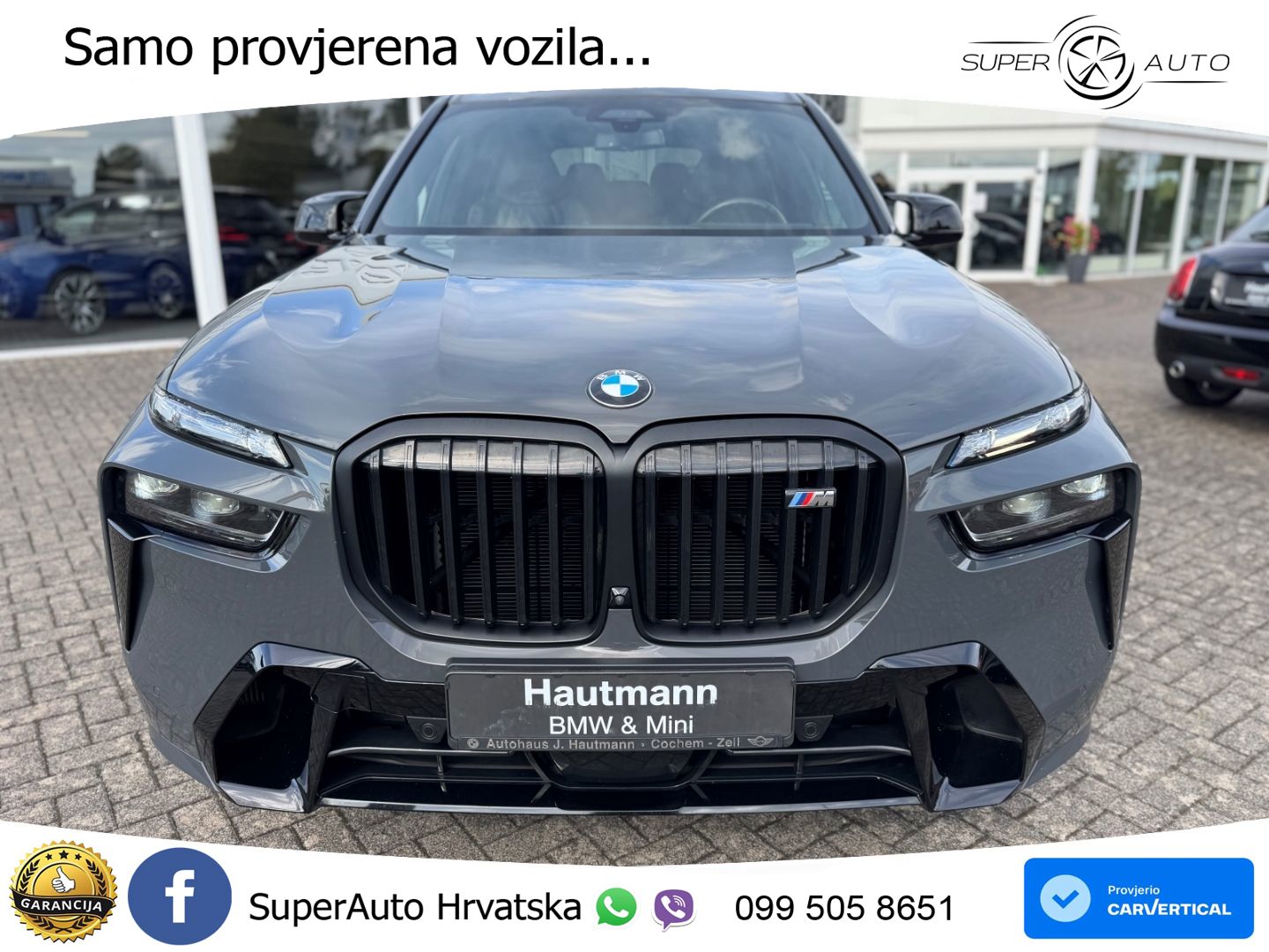 BMW X7 M60i (530 KS) xDrive Steptronic M Sport ZRAČNI+ACC+GR SJED+KAM+PANO