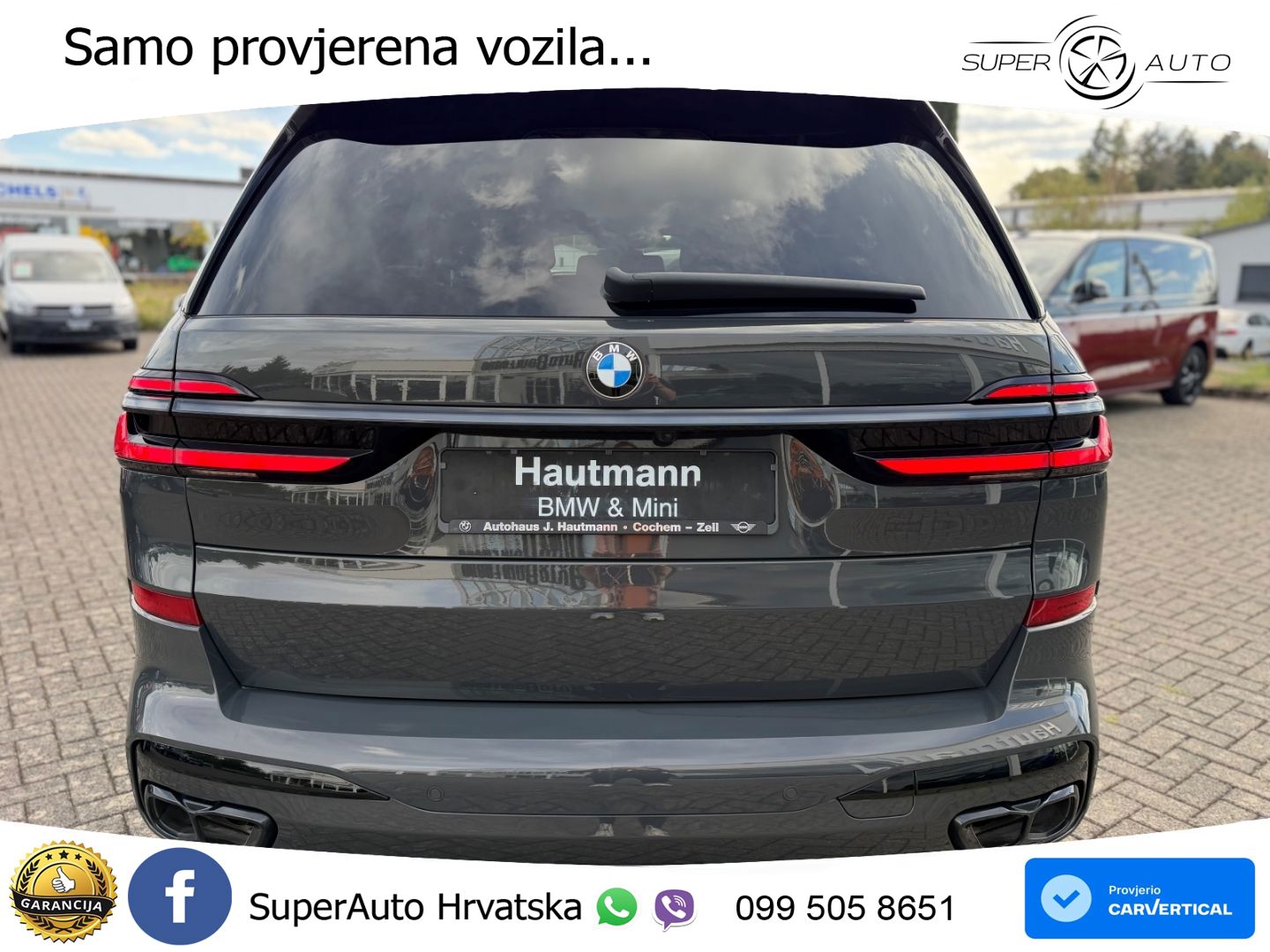 BMW X7 M60i (530 KS) xDrive Steptronic M Sport ZRAČNI+ACC+GR SJED+KAM+PANO