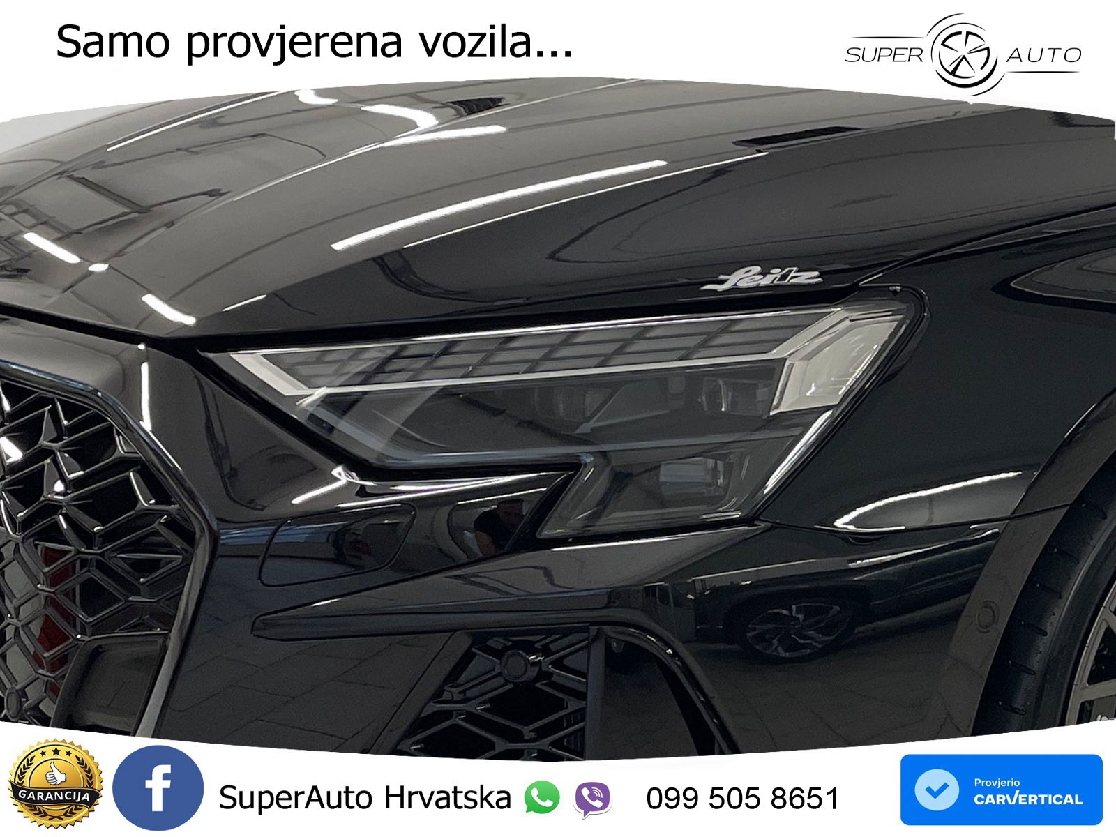 Audi RS3 Sedan 2.5 TFSI (400 KS) quattro S tronic LED+GR SJED+ACC