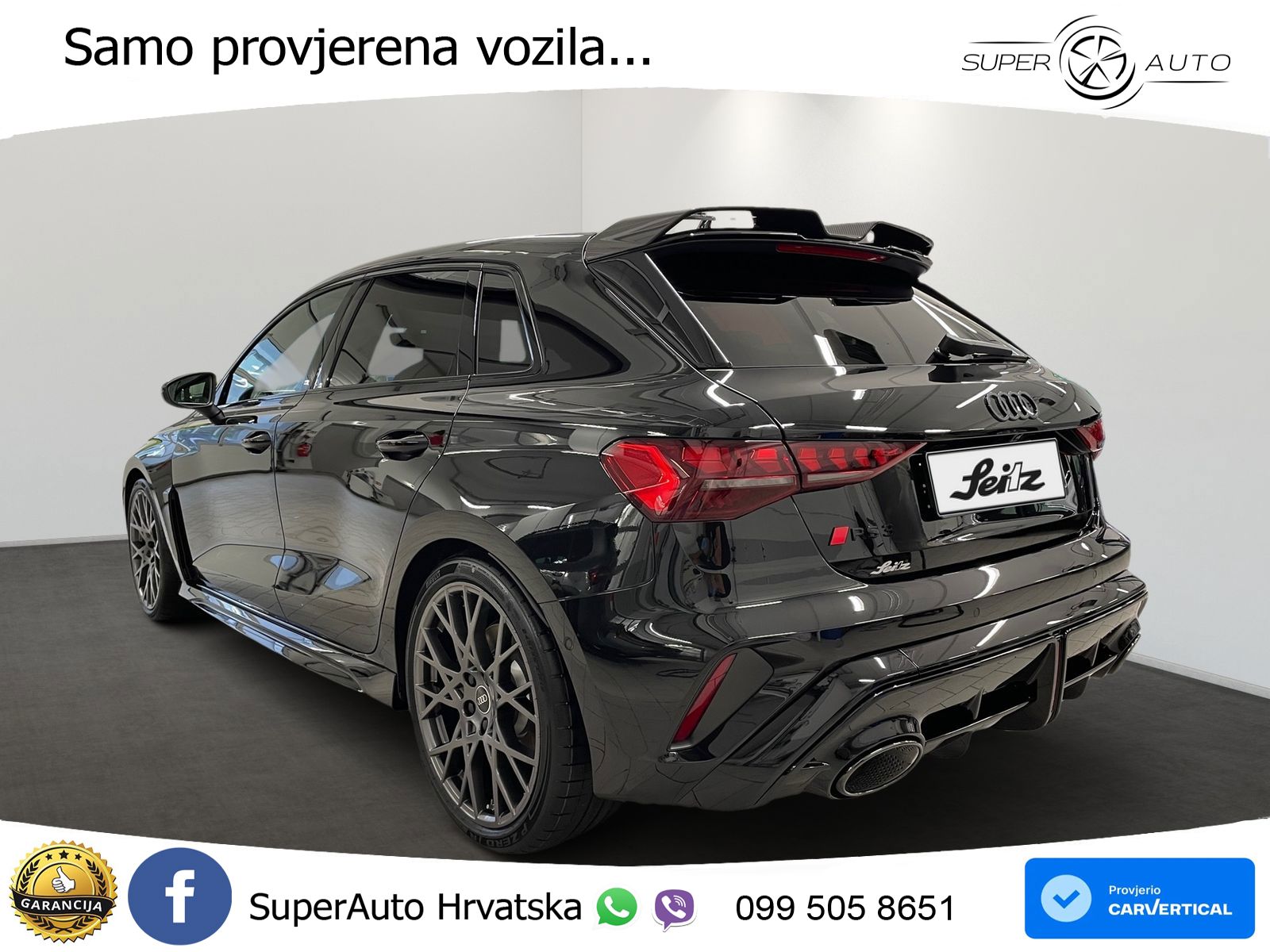 Audi RS3 Sedan 2.5 TFSI (400 KS) quattro S tronic LED+GR SJED+ACC
