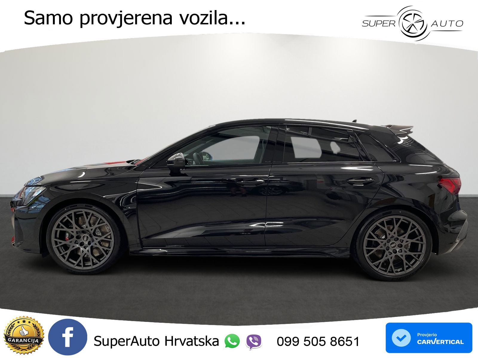 Audi RS3 Sedan 2.5 TFSI (400 KS) quattro S tronic LED+GR SJED+ACC