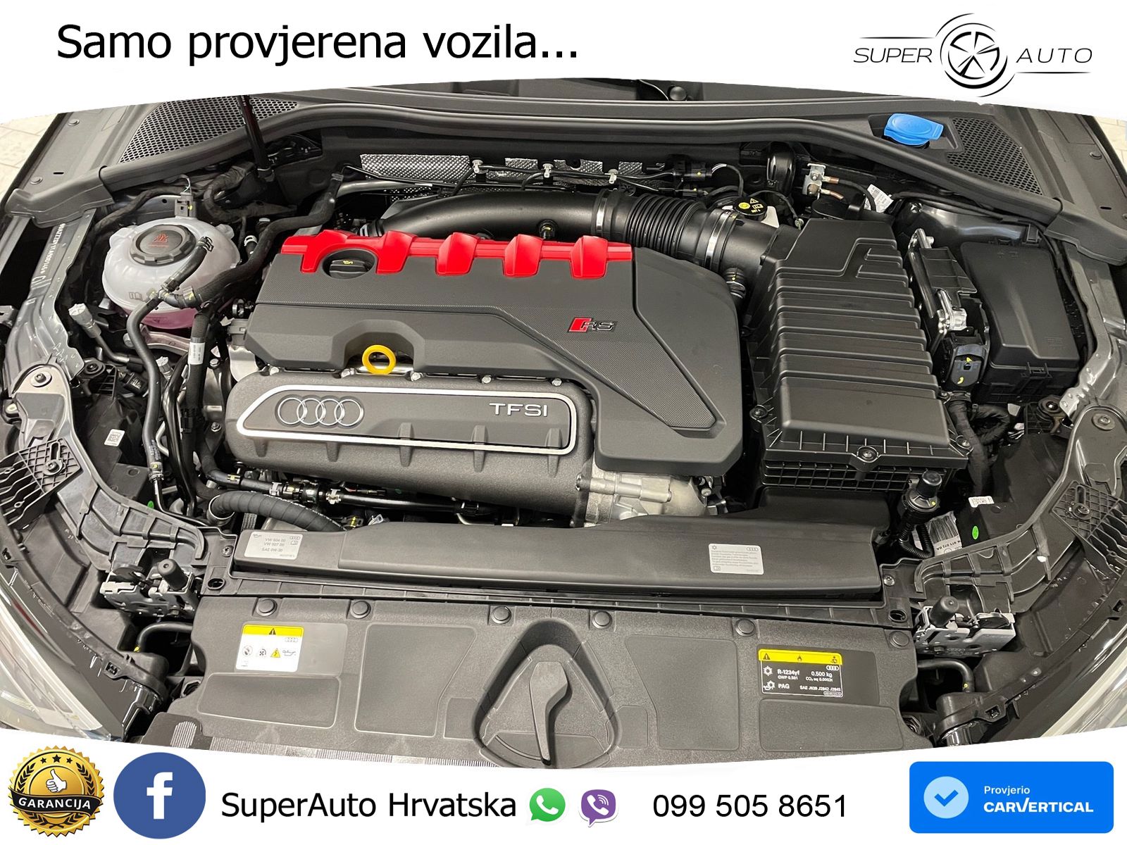 Audi RS3 Sedan 2.5 TFSI (400 KS) quattro S tronic LED+GR SJED+ACC