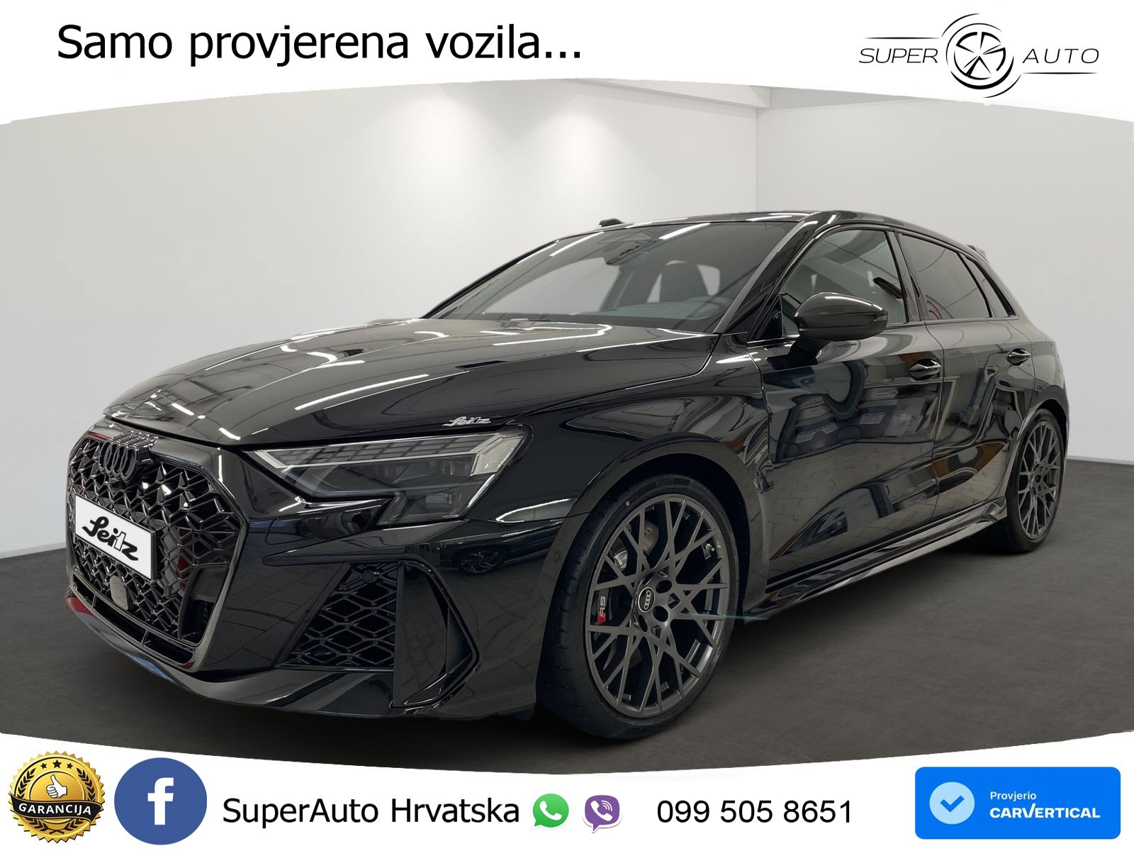 Audi RS3 Sedan 2.5 TFSI (400 KS) quattro S tronic LED+GR SJED+ACC