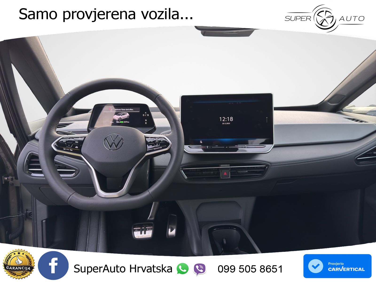 Volkswagen ID.3 Pro 62 kWh (204 KS) LED+GR SJED+ACC