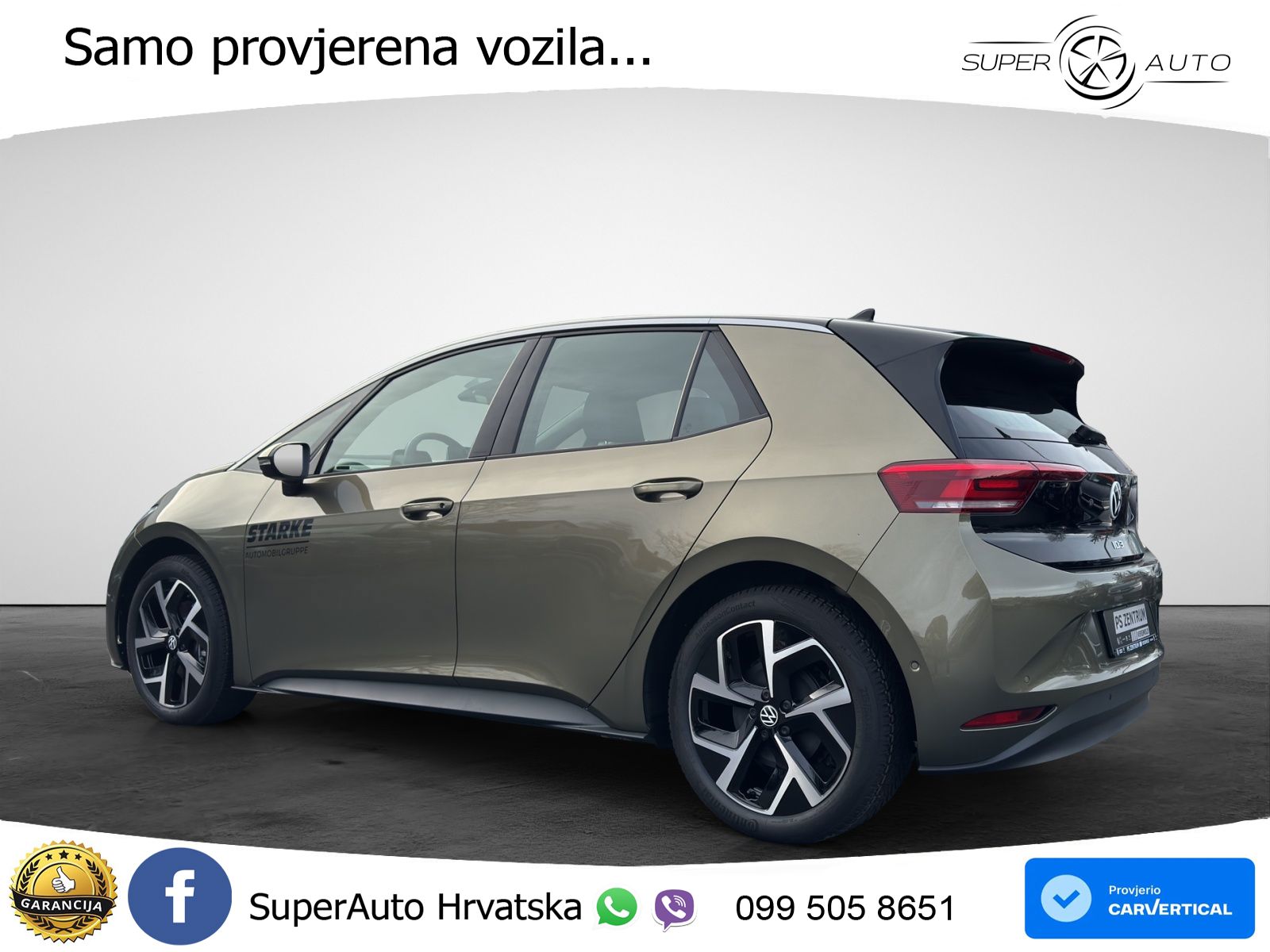 Volkswagen ID.3 Pro 62 kWh (204 KS) LED+GR SJED+ACC
