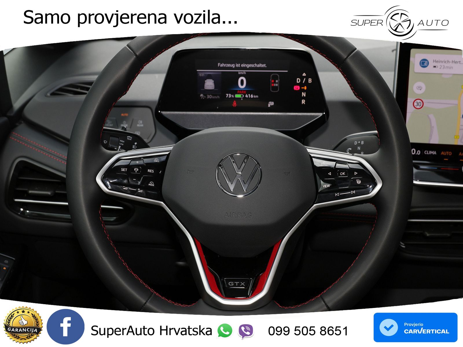 Volkswagen ID.3 GTX 84 kWh (286 KS) LED+GR SJED+ACC