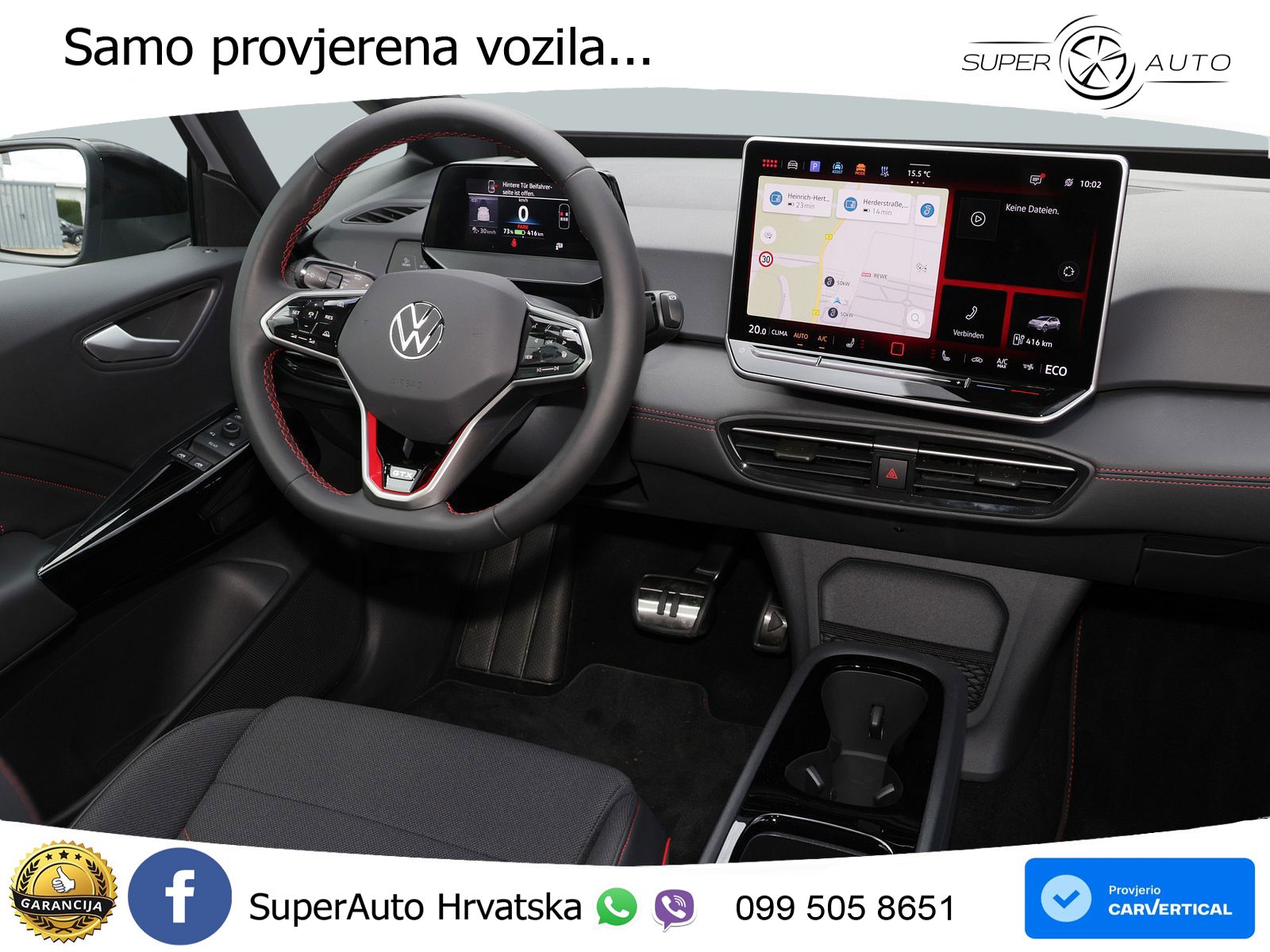 Volkswagen ID.3 GTX 84 kWh (286 KS) LED+GR SJED+ACC