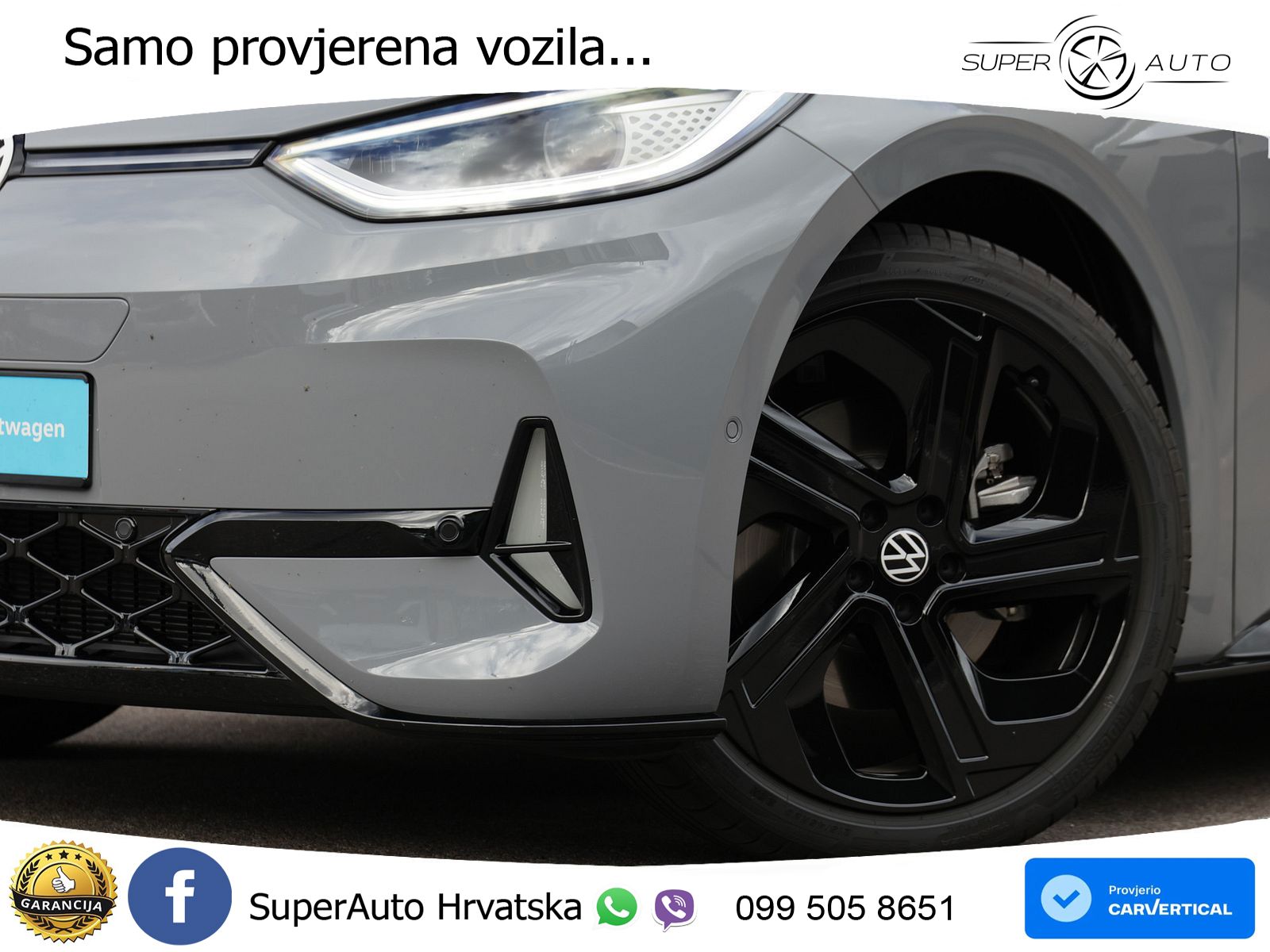 Volkswagen ID.3 GTX 84 kWh (286 KS) LED+GR SJED+ACC