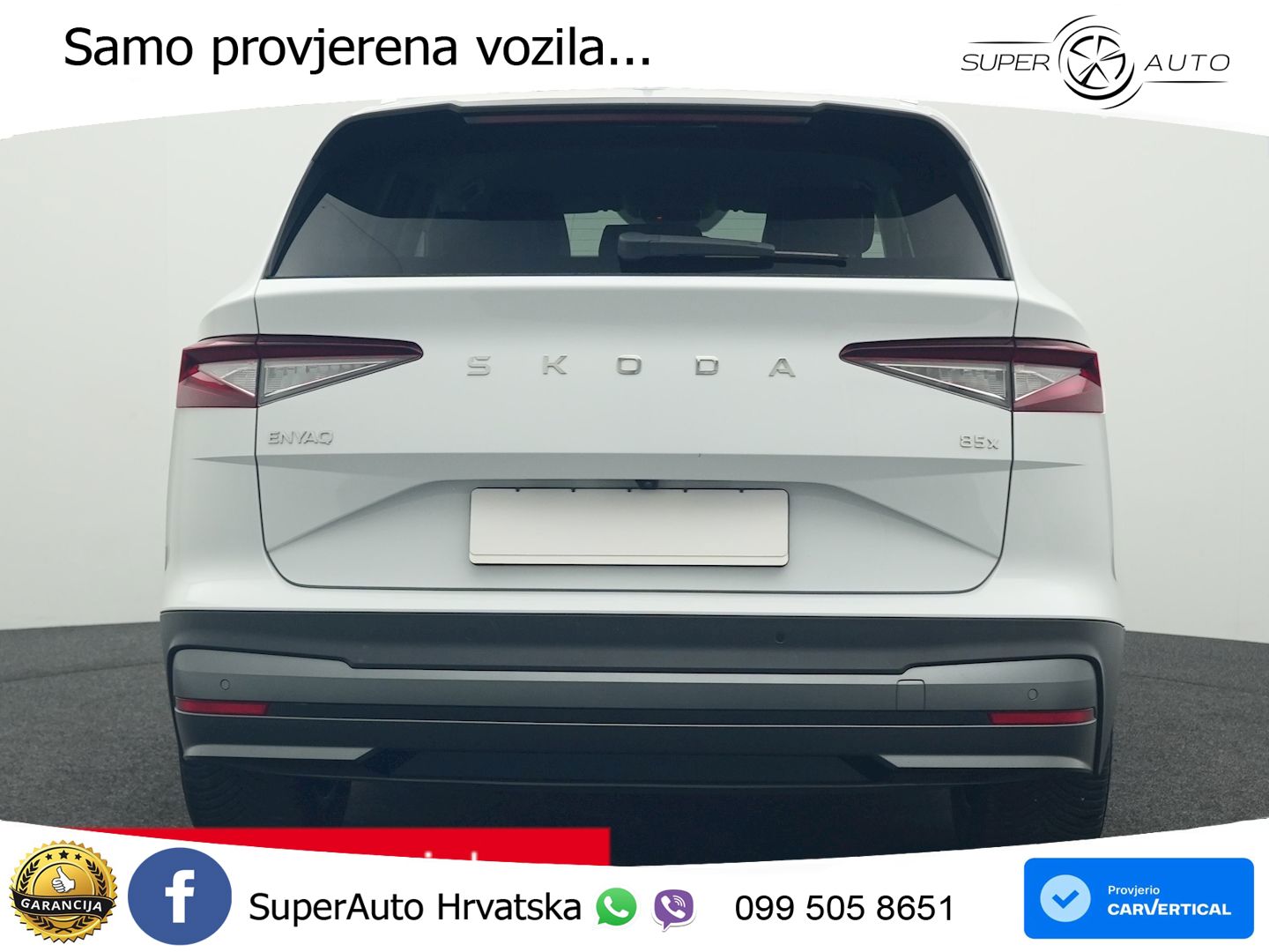 Škoda Enyaq iV 85x 82 kWh (286 KS) AWD