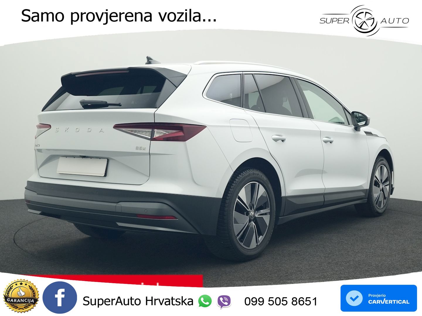 Škoda Enyaq iV 85x 82 kWh (286 KS) AWD