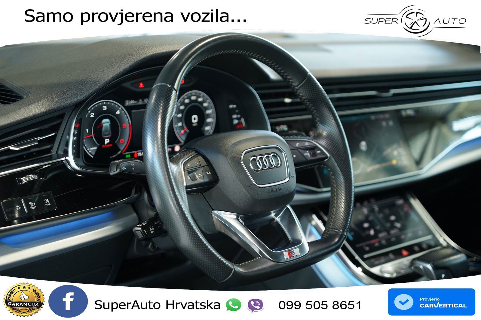 Audi Q8 50 TDI V6 (286 KS) quattro Tiptronic