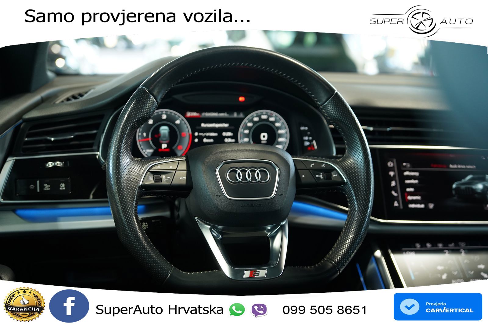 Audi Q8 50 TDI V6 (286 KS) quattro Tiptronic