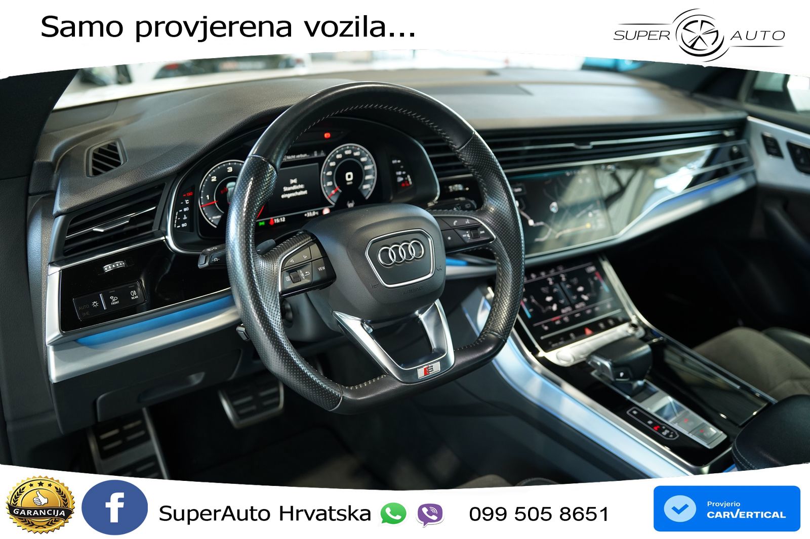Audi Q8 50 TDI V6 (286 KS) quattro Tiptronic