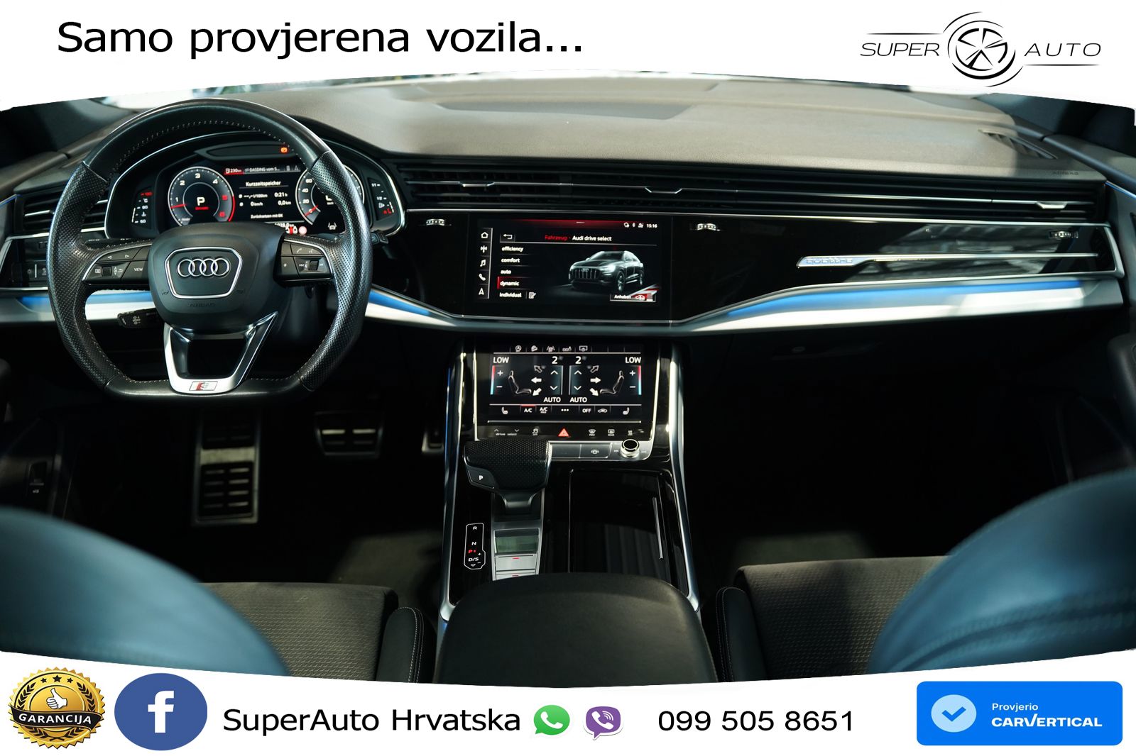 Audi Q8 50 TDI V6 (286 KS) quattro Tiptronic