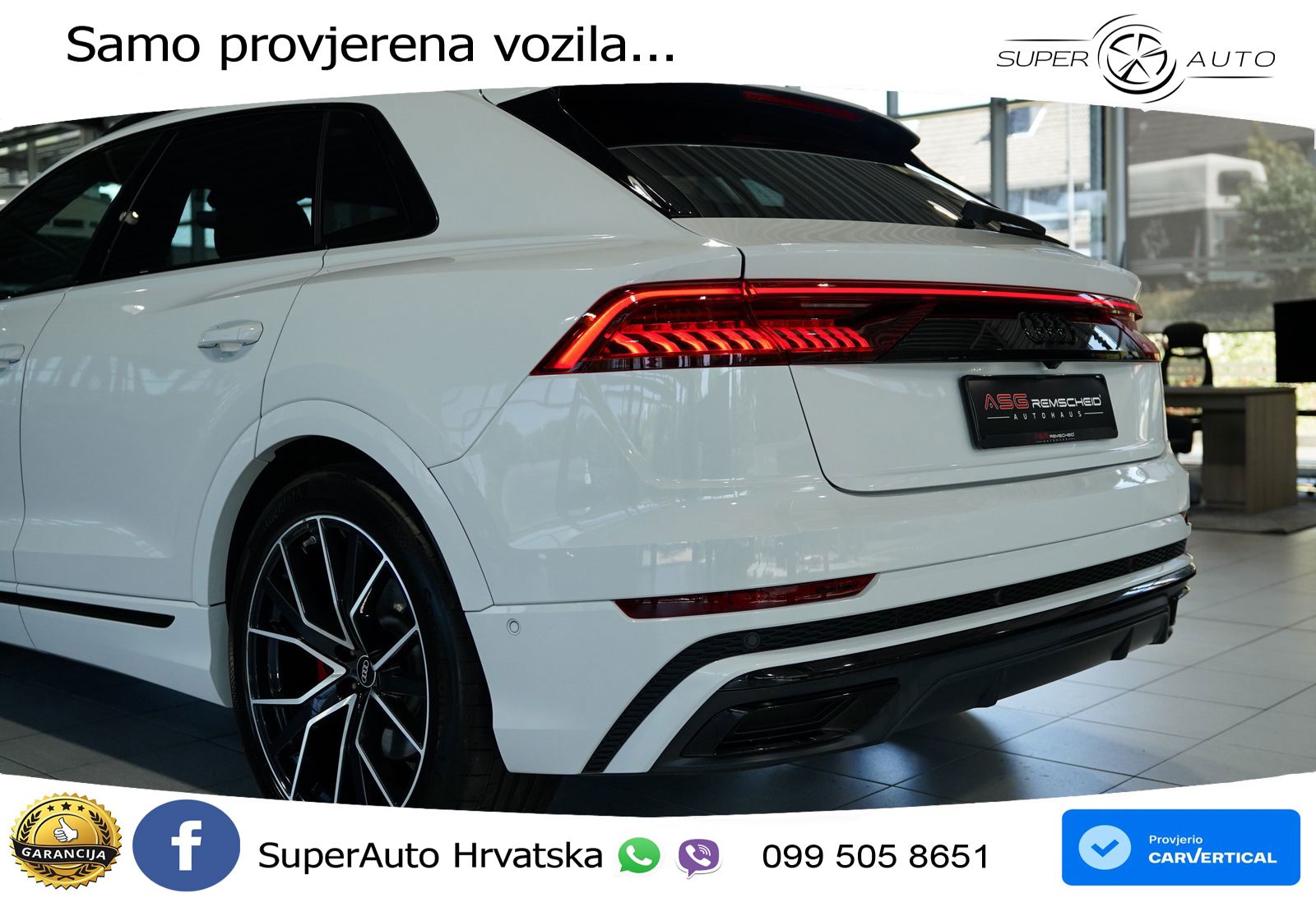 Audi Q8 50 TDI V6 (286 KS) quattro Tiptronic