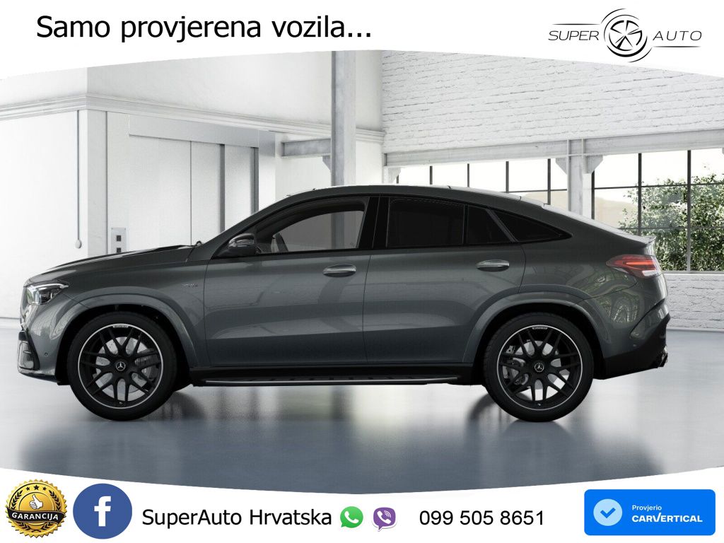 Mercedes AMG GLE Coupe 53 (435 KS) EQ Boost 4MATIC+ AMG SPEEDSHIFT TCT 9G